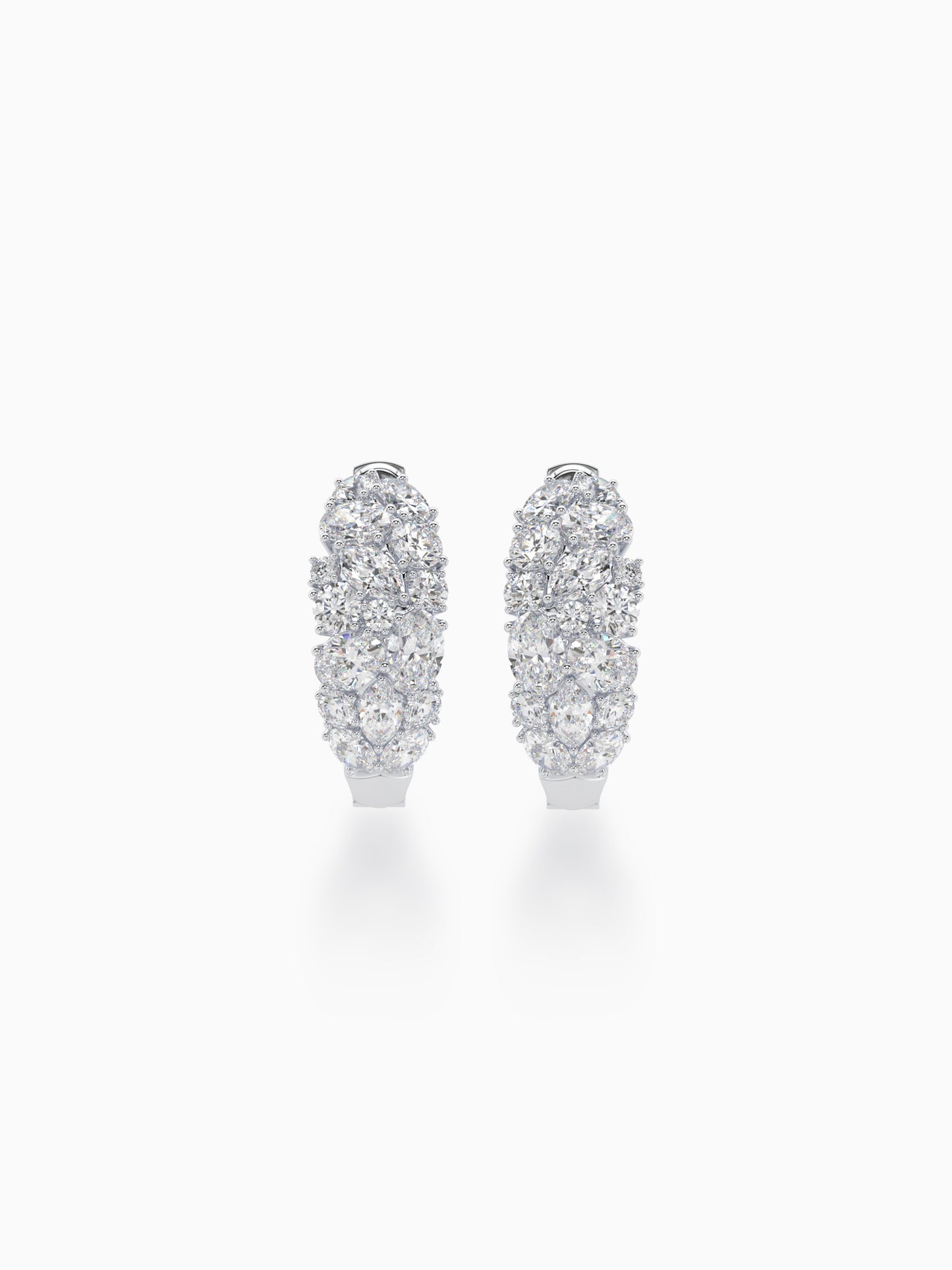 Luminary Diamond Huggie Earring