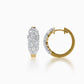 Luminary Diamond Huggie Earring