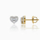 Petite Amour Diamond Earrings