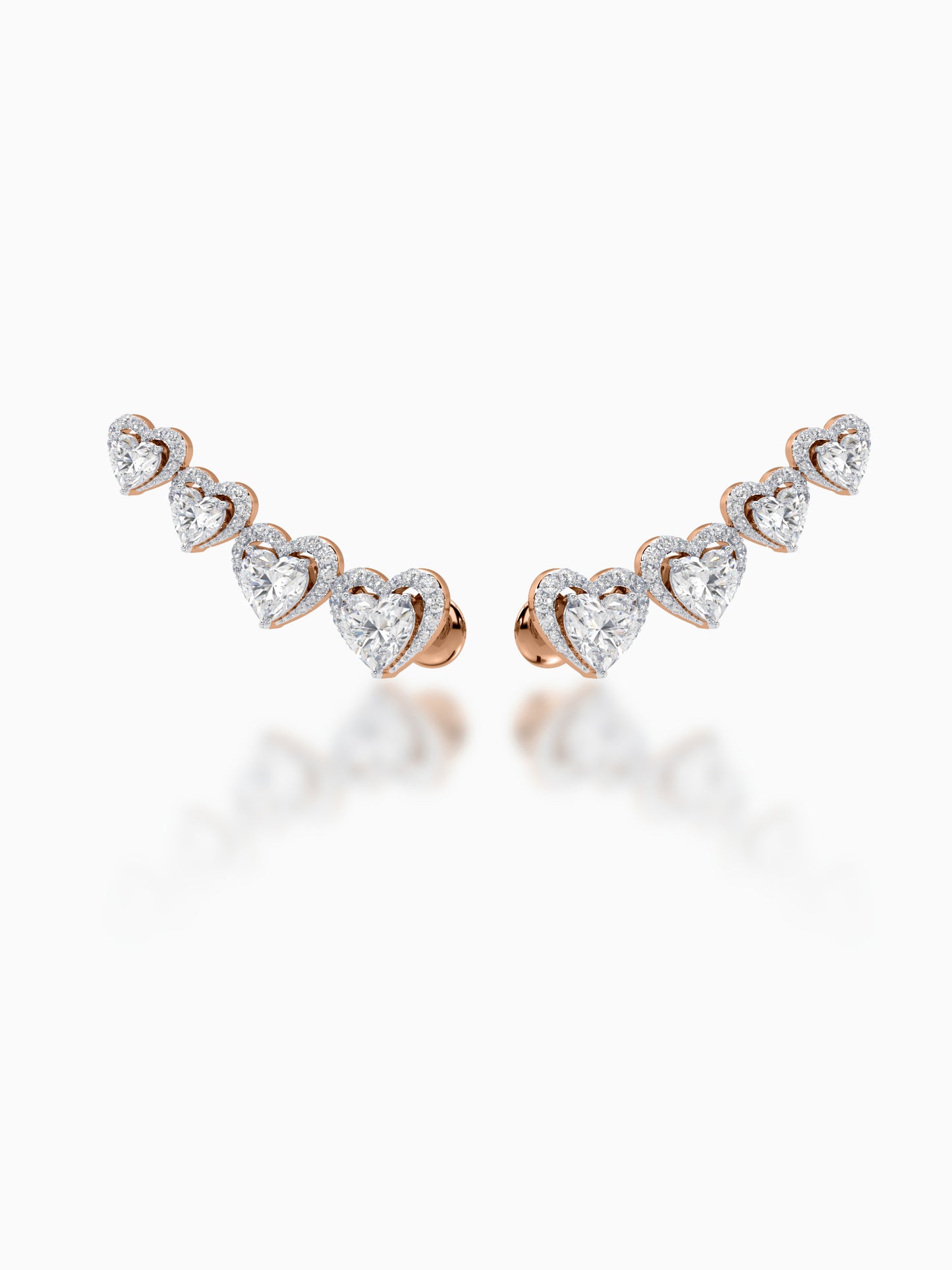 Heart Throbe Diamond Earrings