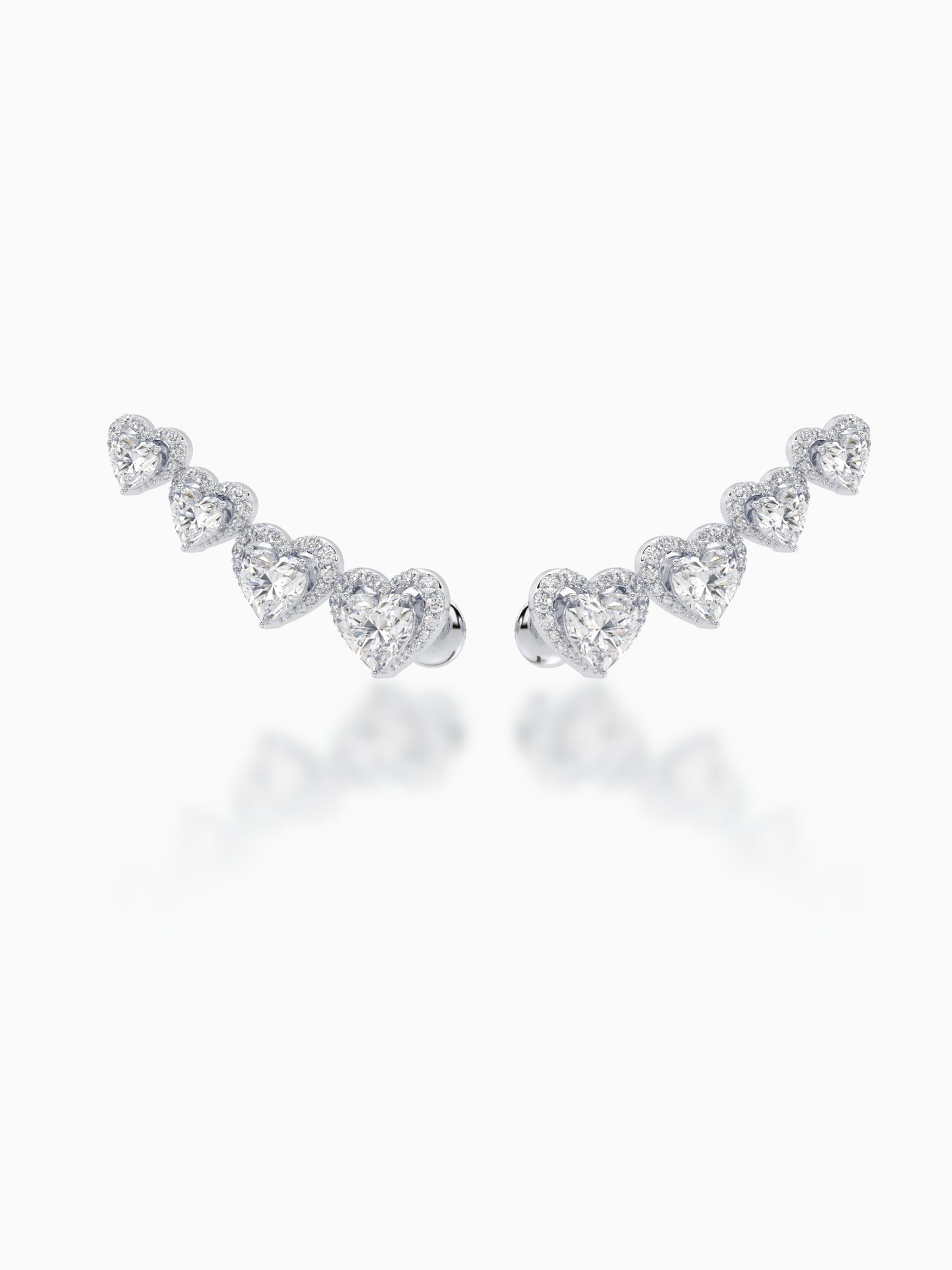 Heart Throbe Diamond Earrings