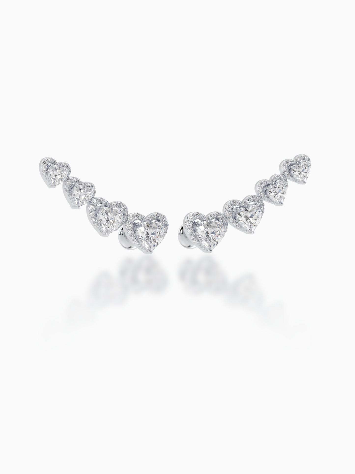 Heart Throbe Diamond Earrings