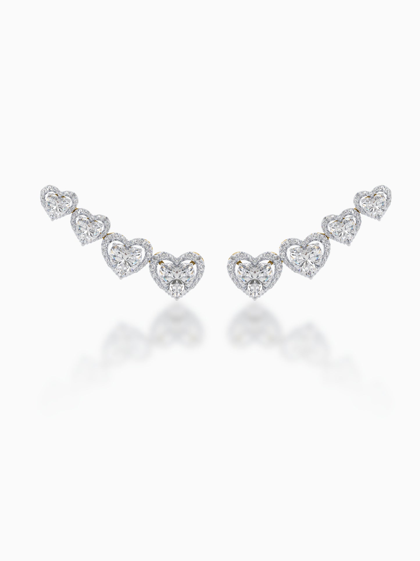 Heart Throbe Diamond Earrings