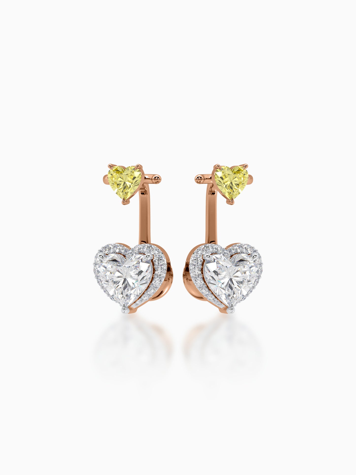 Star-crossed Lovers Diamond Earrings