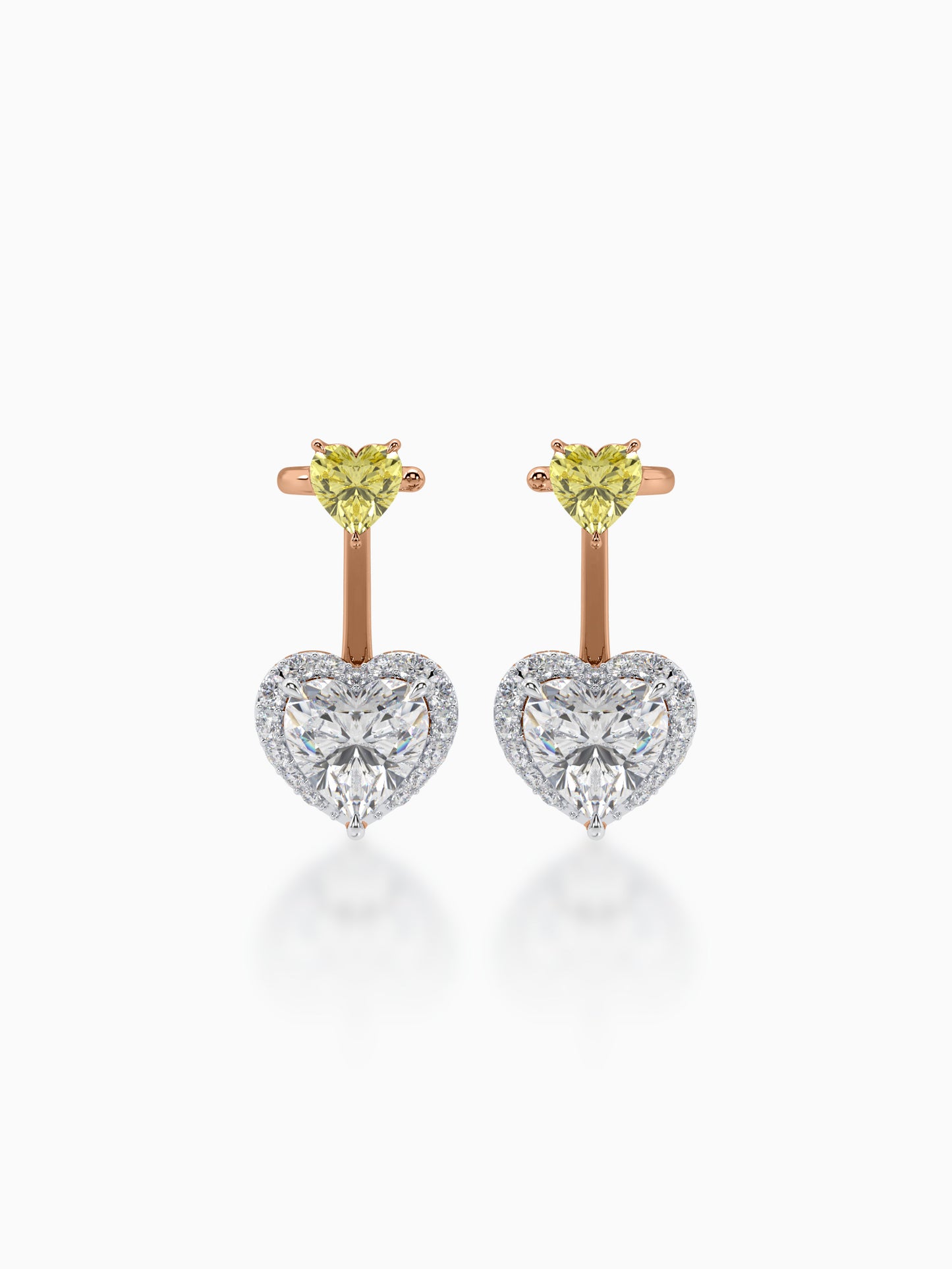 Star-crossed Lovers Diamond Earrings