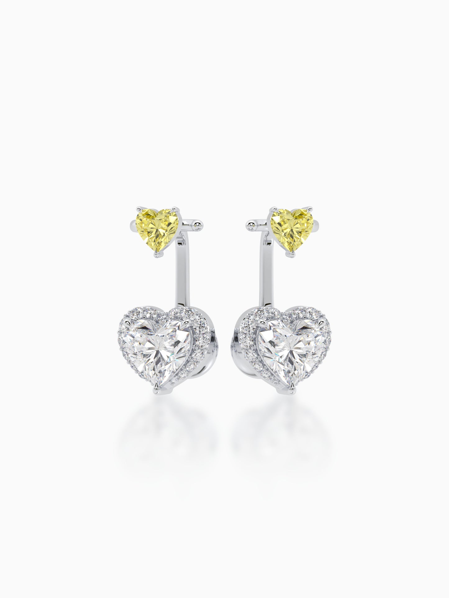 Star-crossed Lovers Diamond Earrings