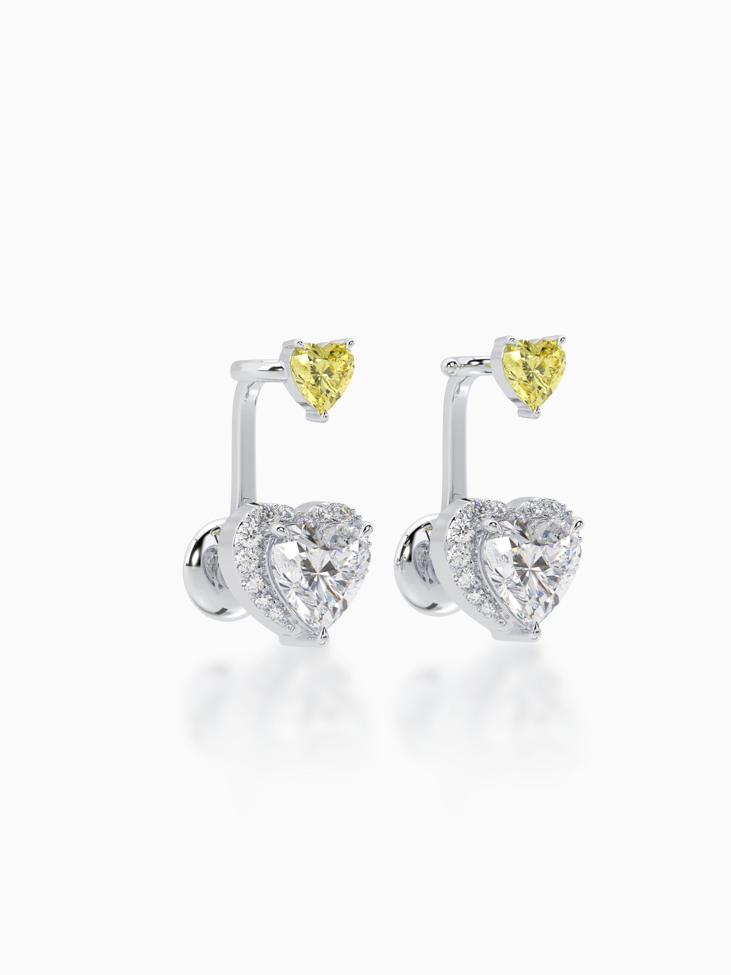 Star-crossed Lovers Diamond Earrings