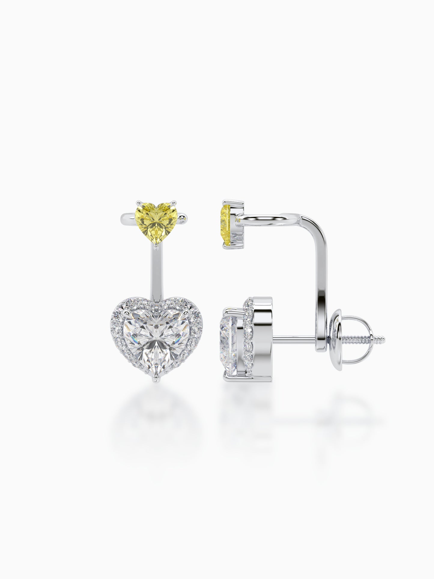 Star-crossed Lovers Diamond Earrings