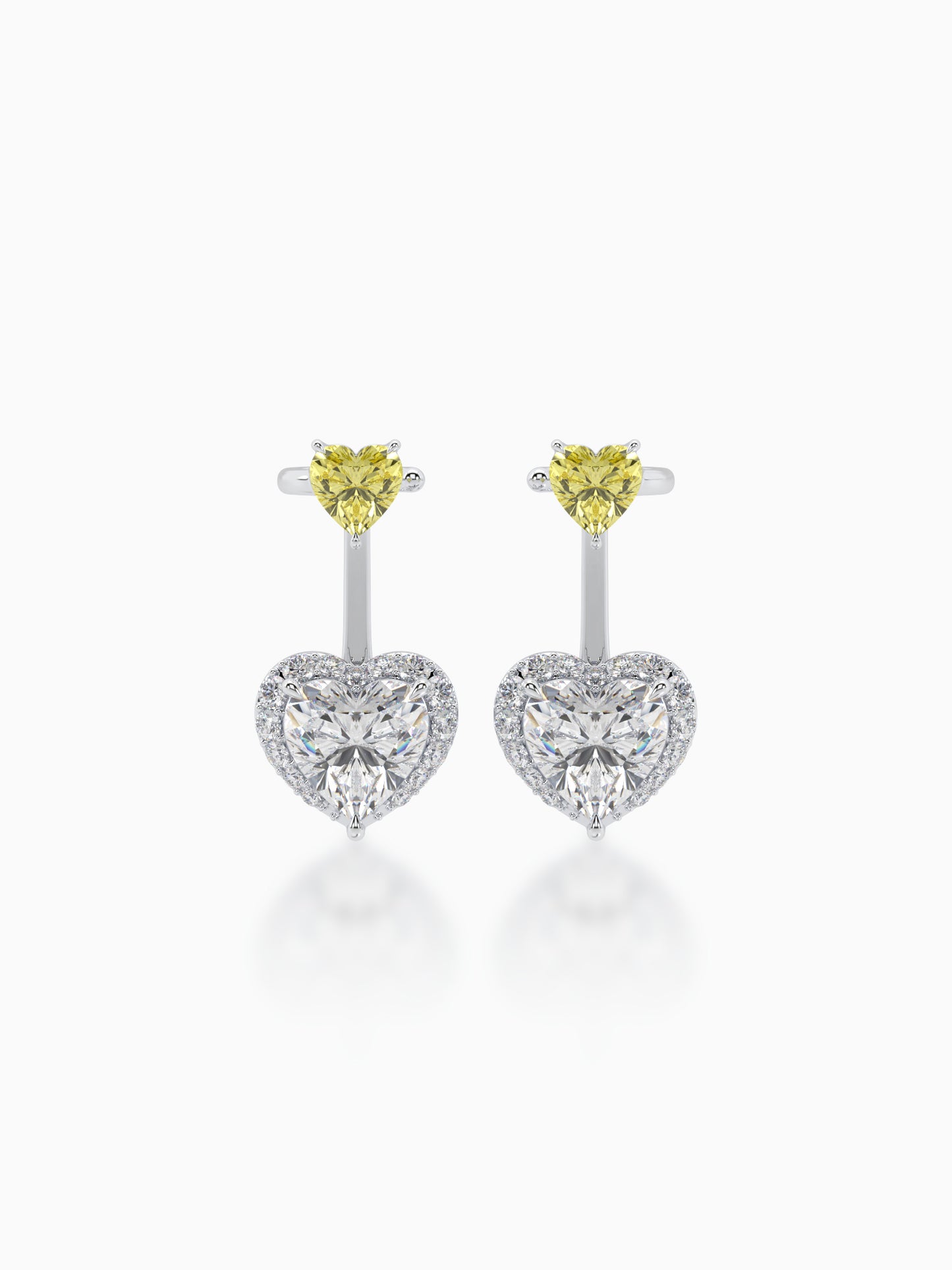 Star-crossed Lovers Diamond Earrings