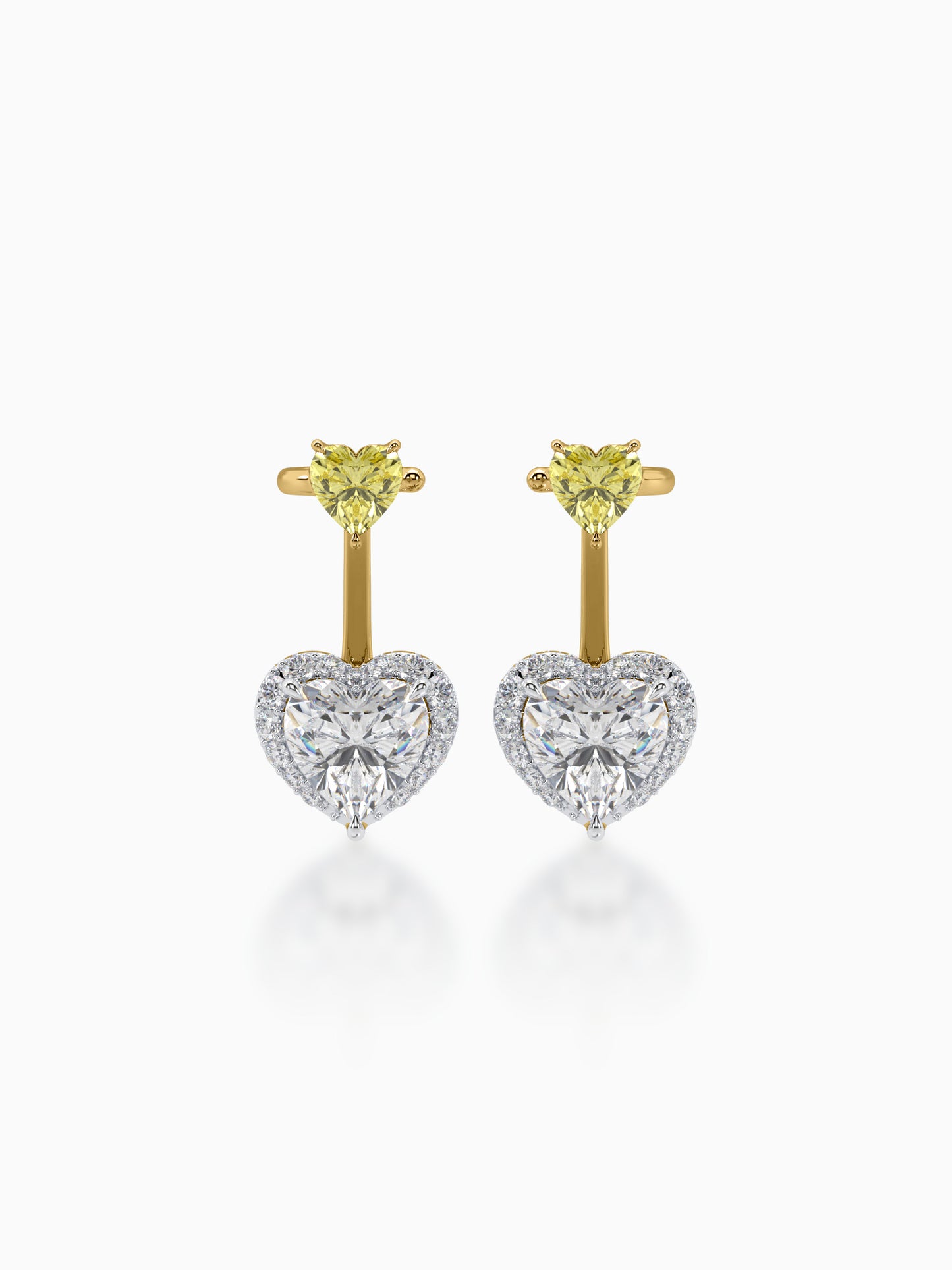 Star-crossed Lovers Diamond Earrings