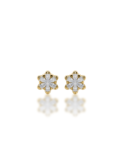 Guiding Star Diamond Earrings