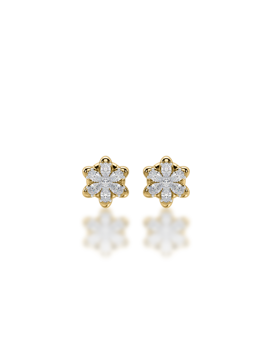 Guiding Star Diamond Earrings