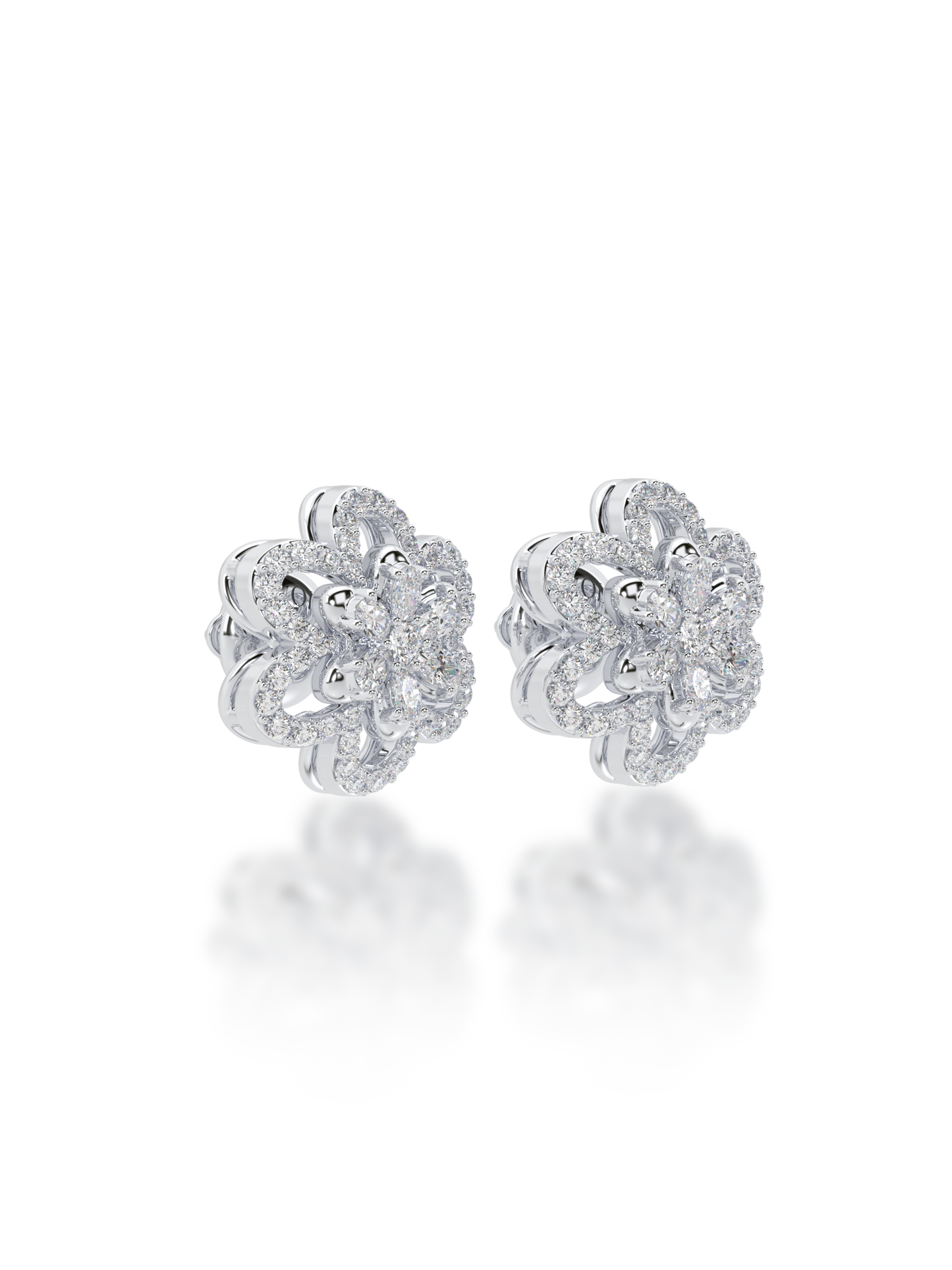 Celestial Embrace Diamond Earrings