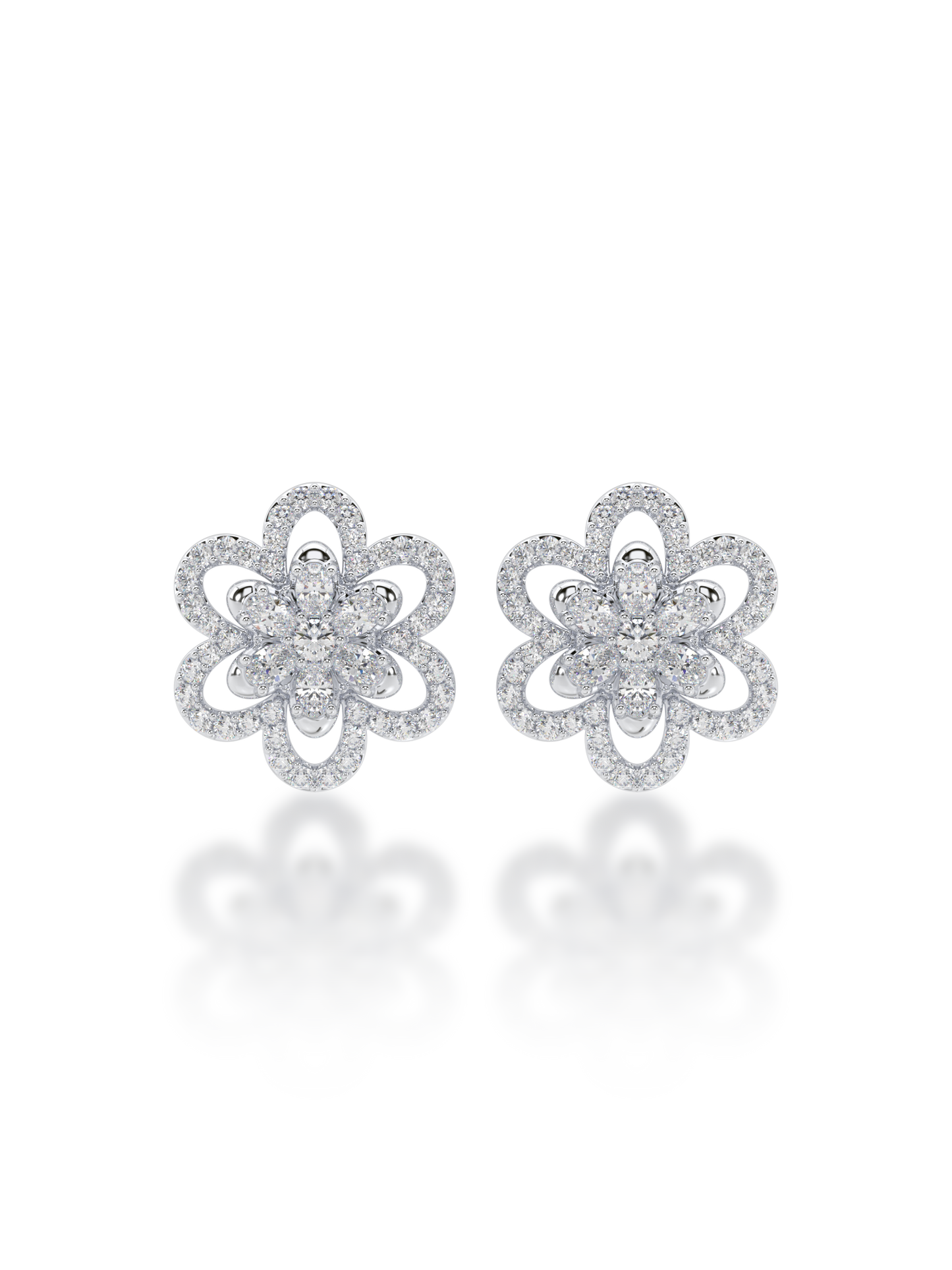 Celestial Embrace Diamond Earrings