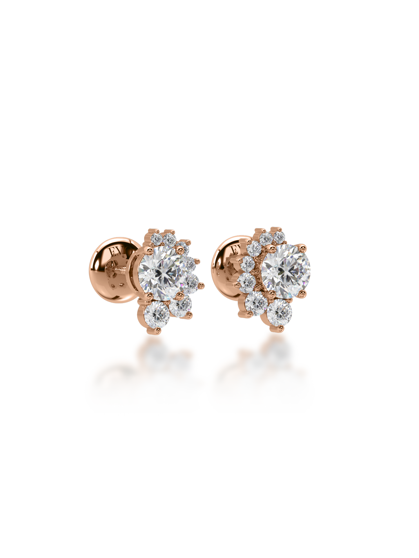 Circle of Light Diamond Studs