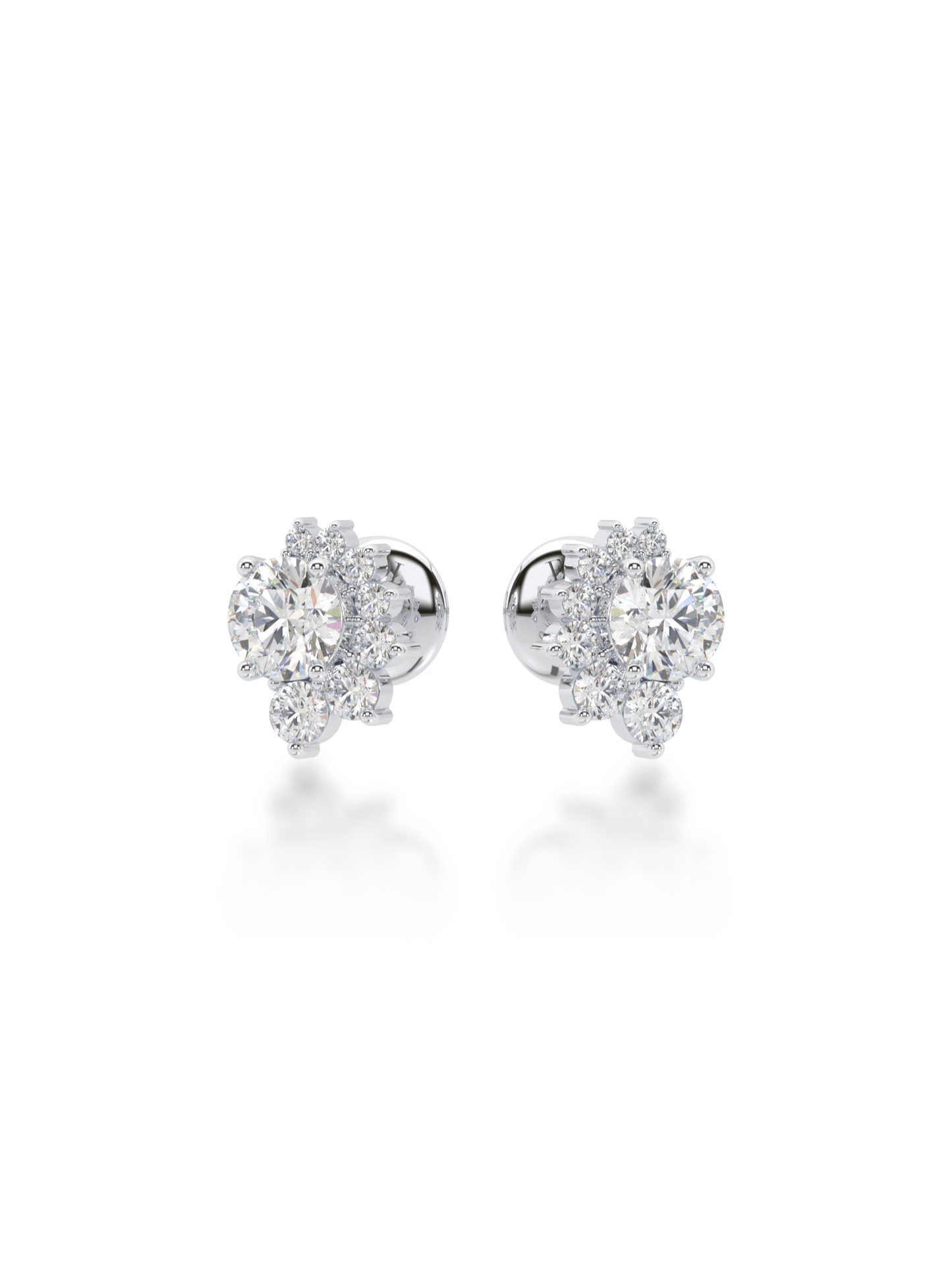 Circle of Light Diamond Studs