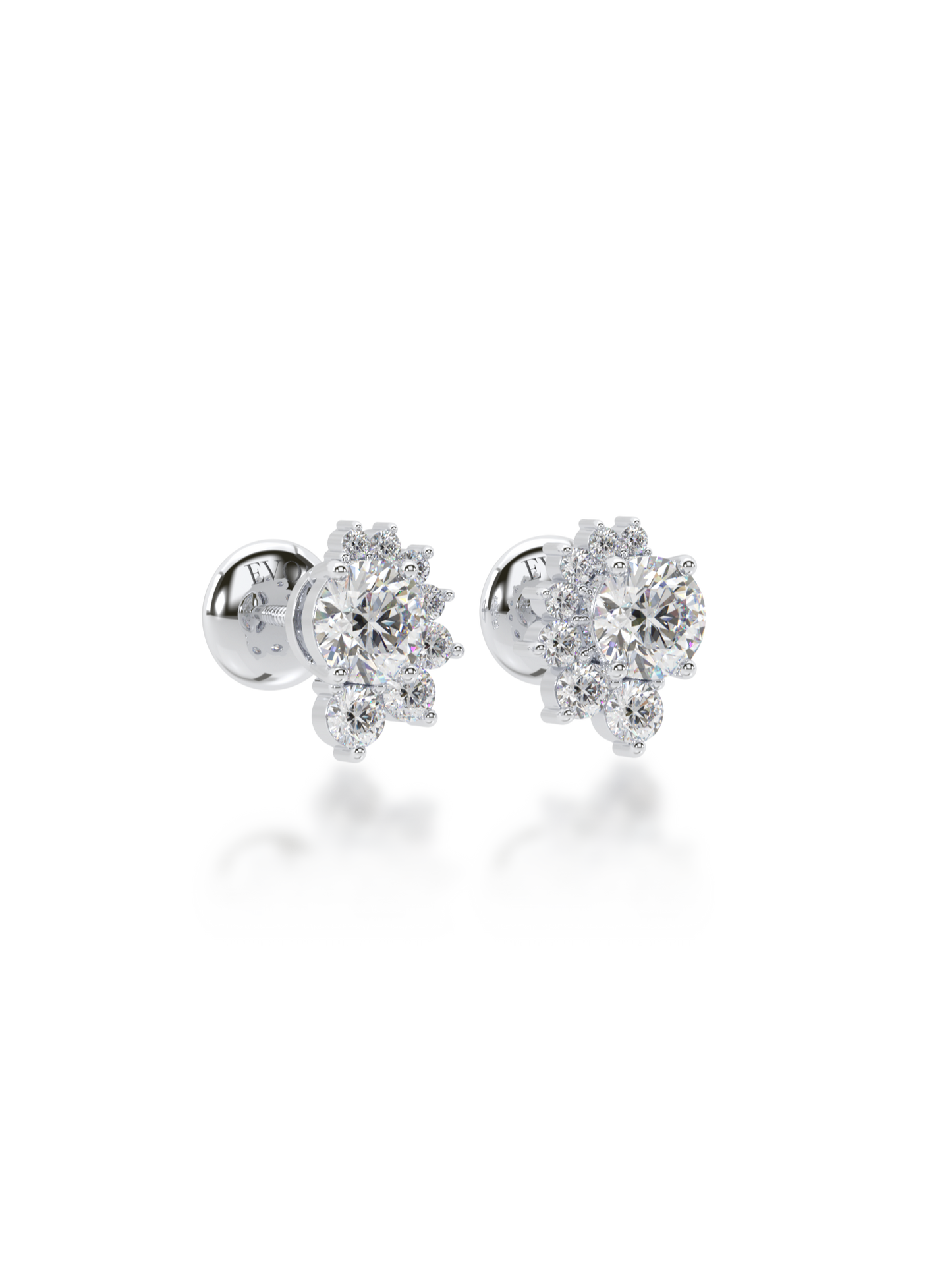 Circle of Light Diamond Studs