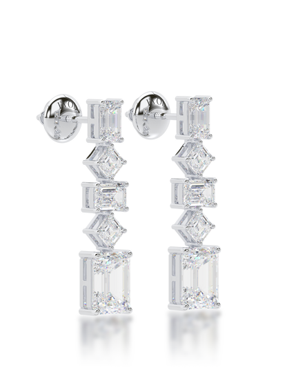 Cascade Diamond Earrings