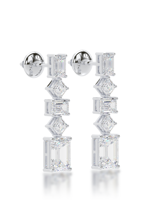 Cascade Diamond Earrings