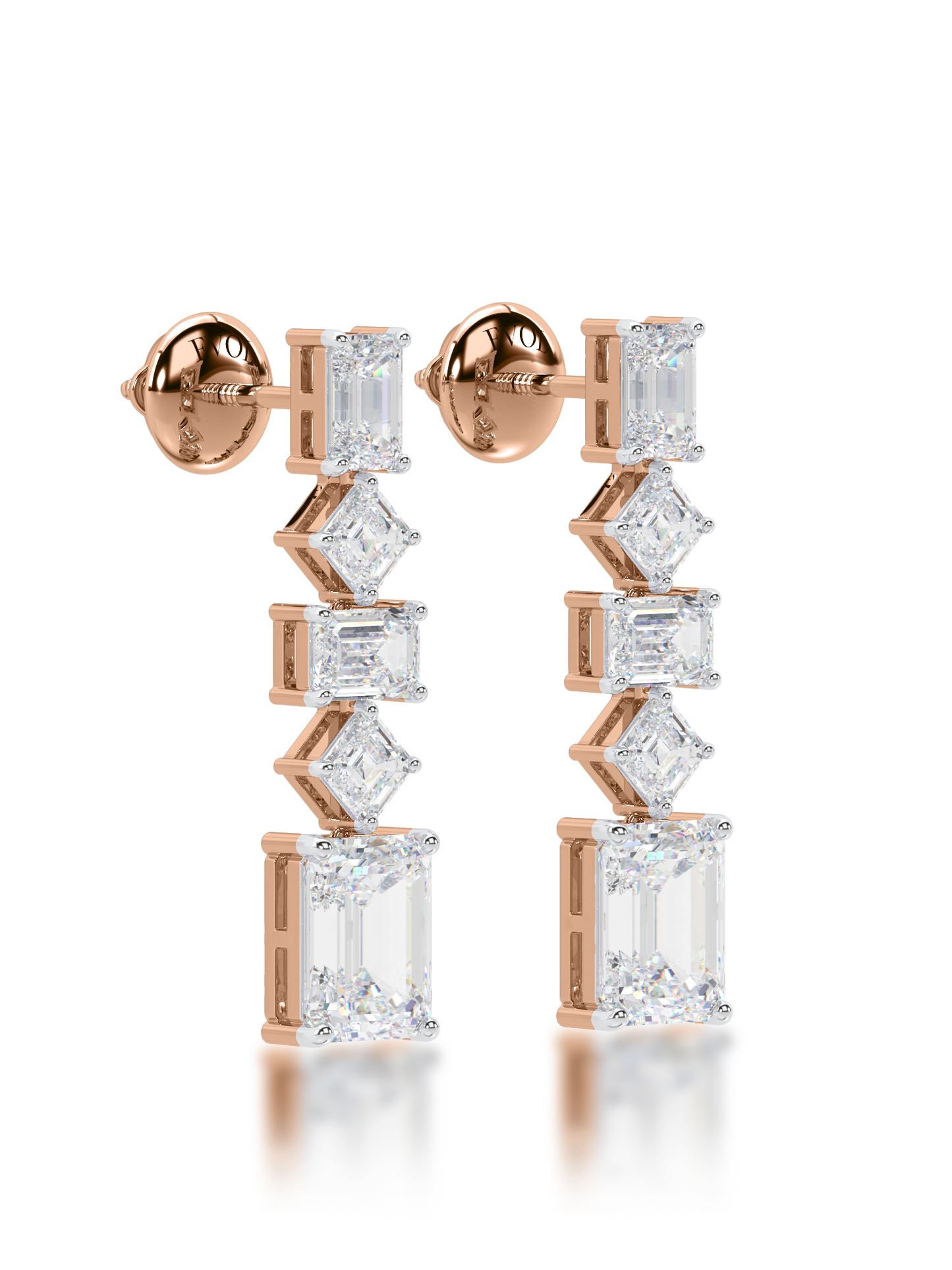 Cascade Diamond Earrings