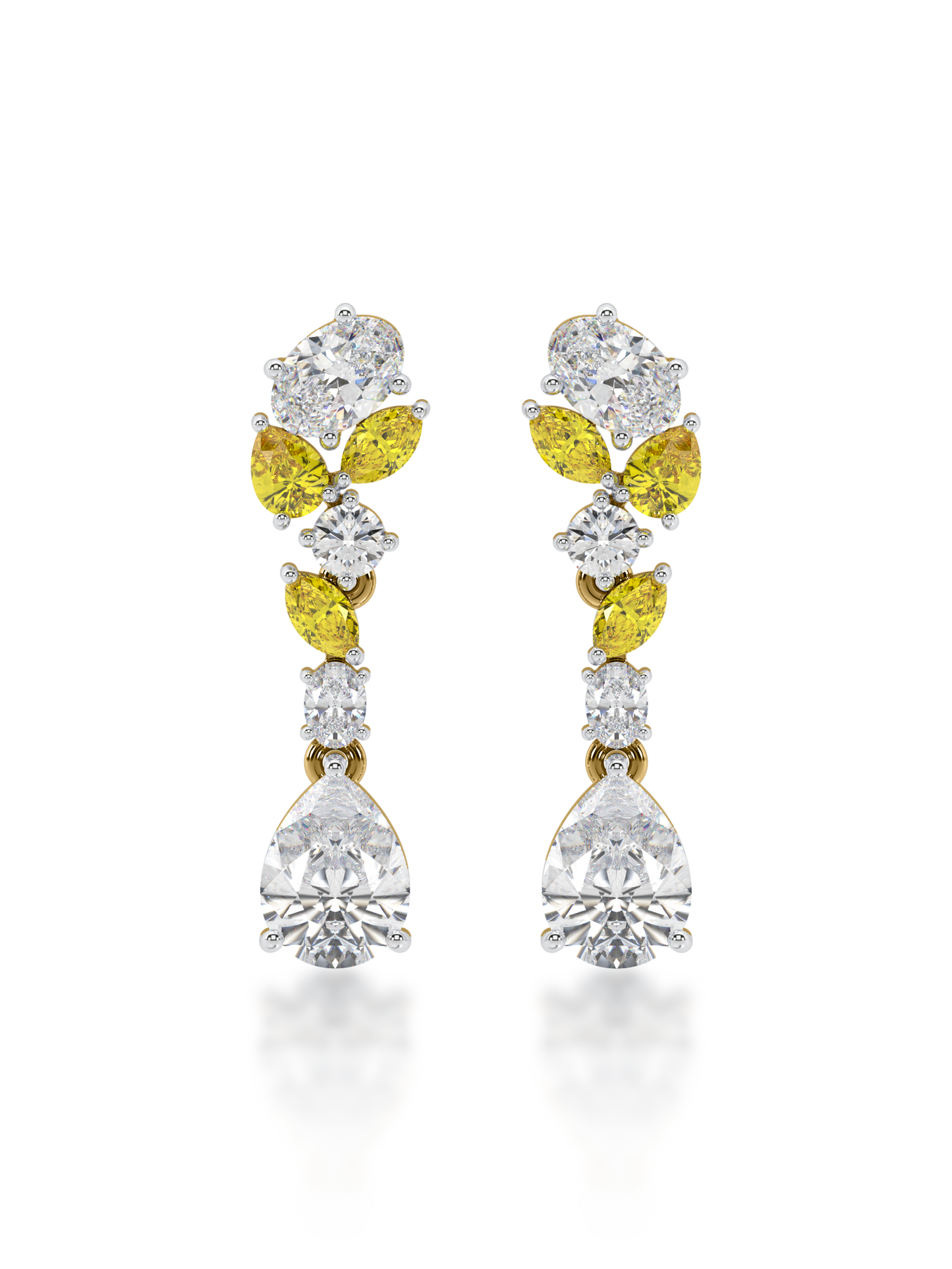 Summer Bloom Diamond Earrings