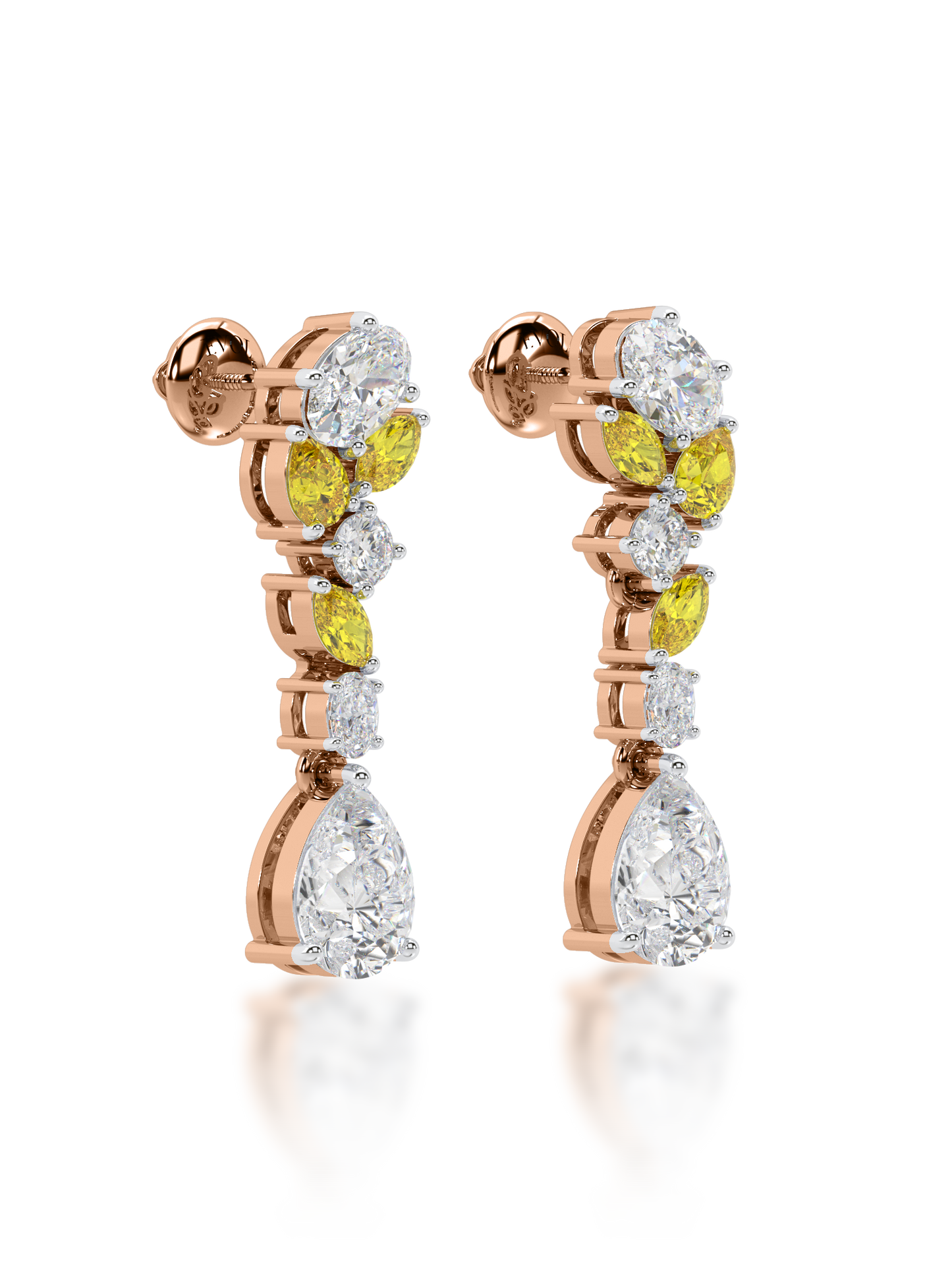 Summer Bloom Diamond Earrings