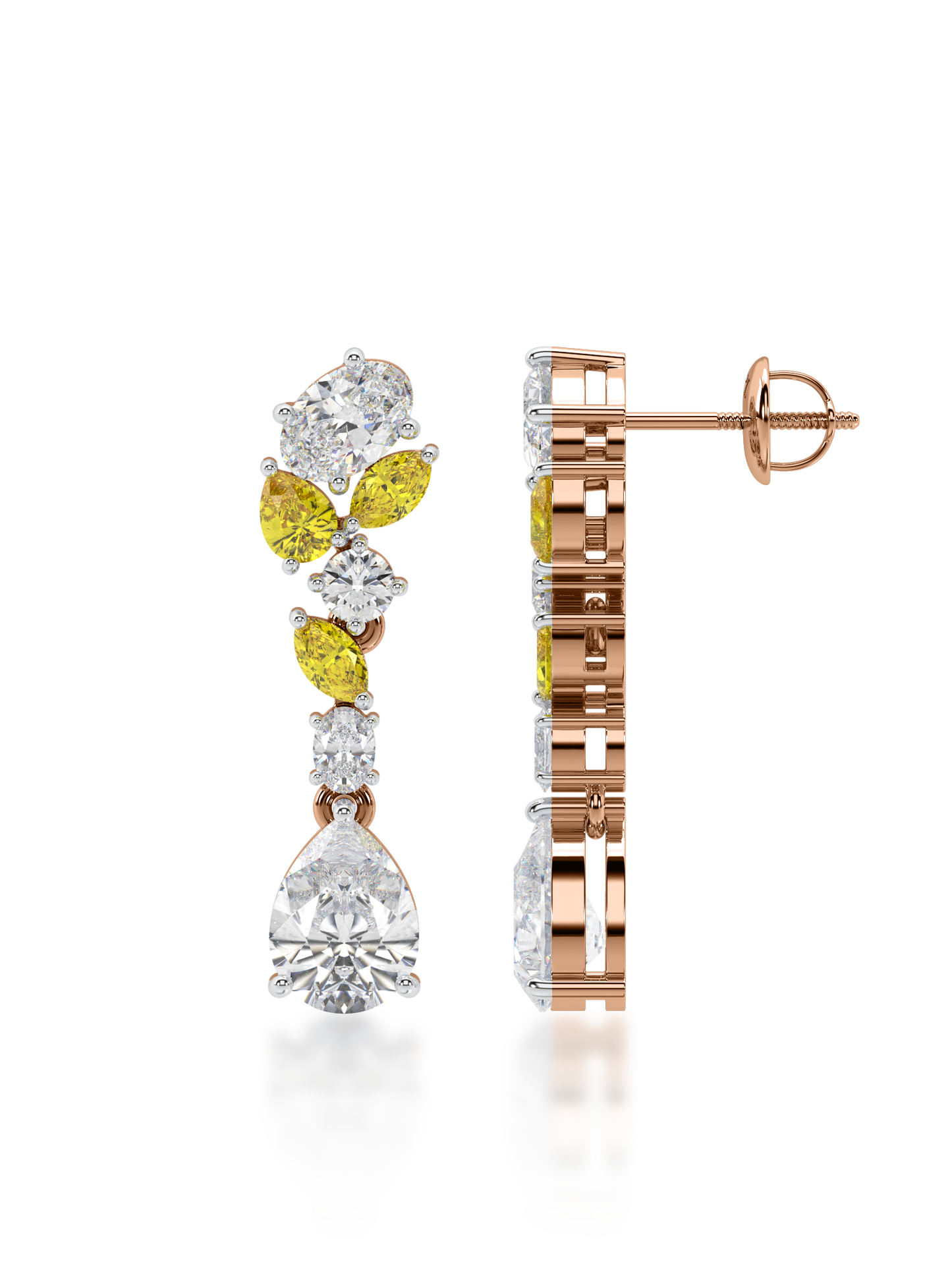 Summer Bloom Diamond Earrings