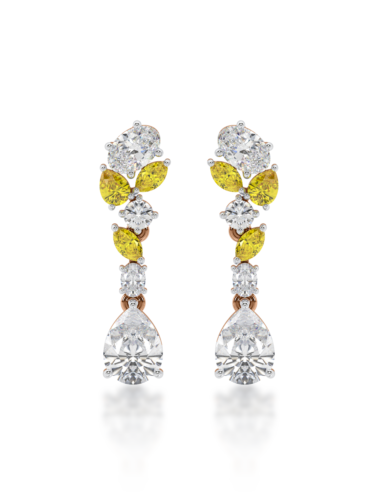 Summer Bloom Diamond Earrings