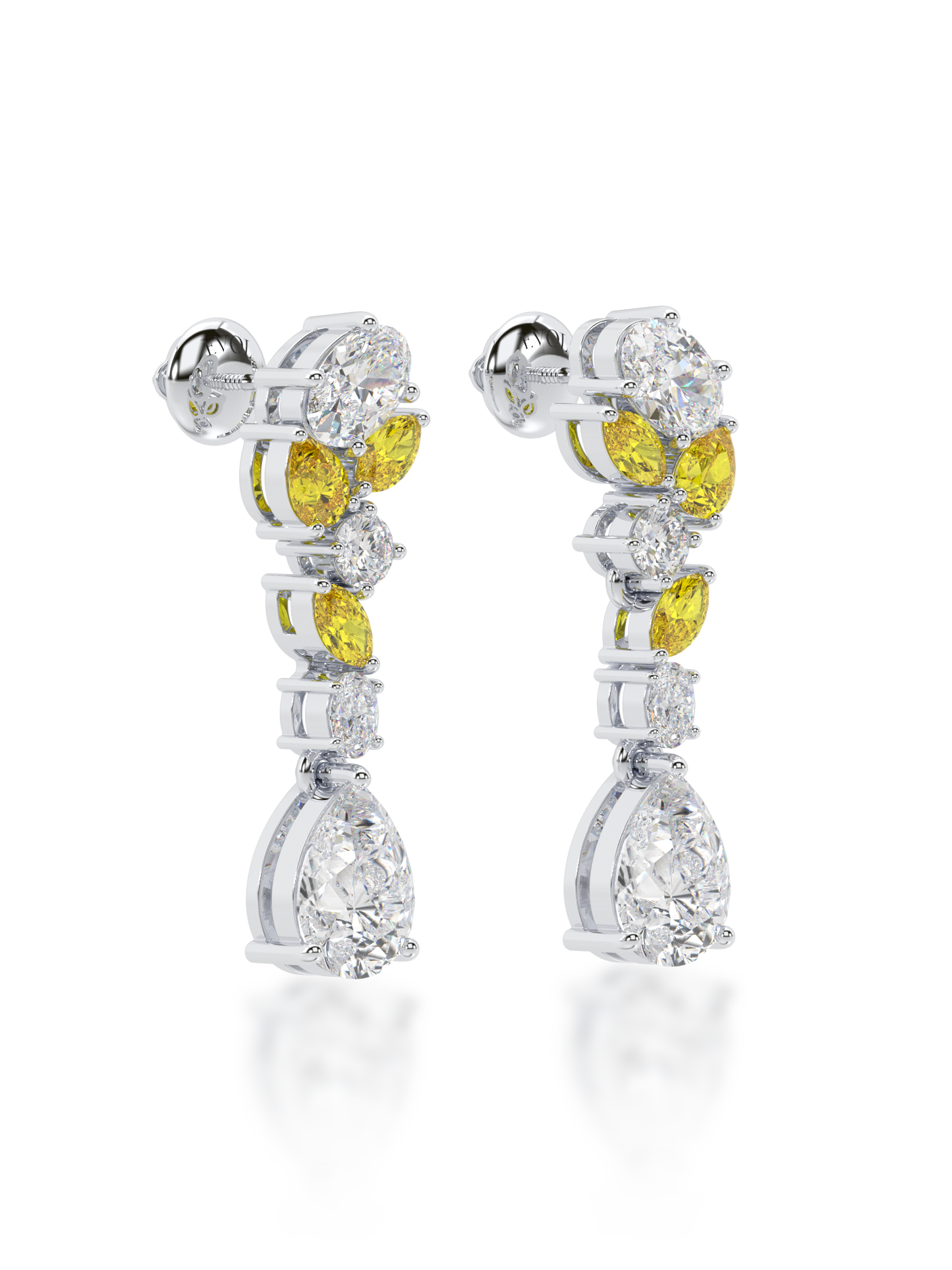 Summer Bloom Diamond Earrings