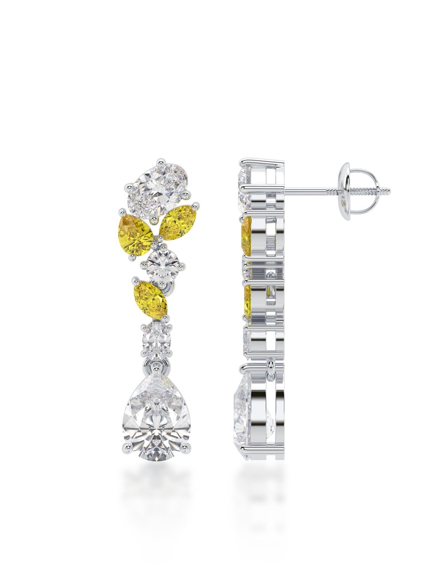 Summer Bloom Diamond Earrings