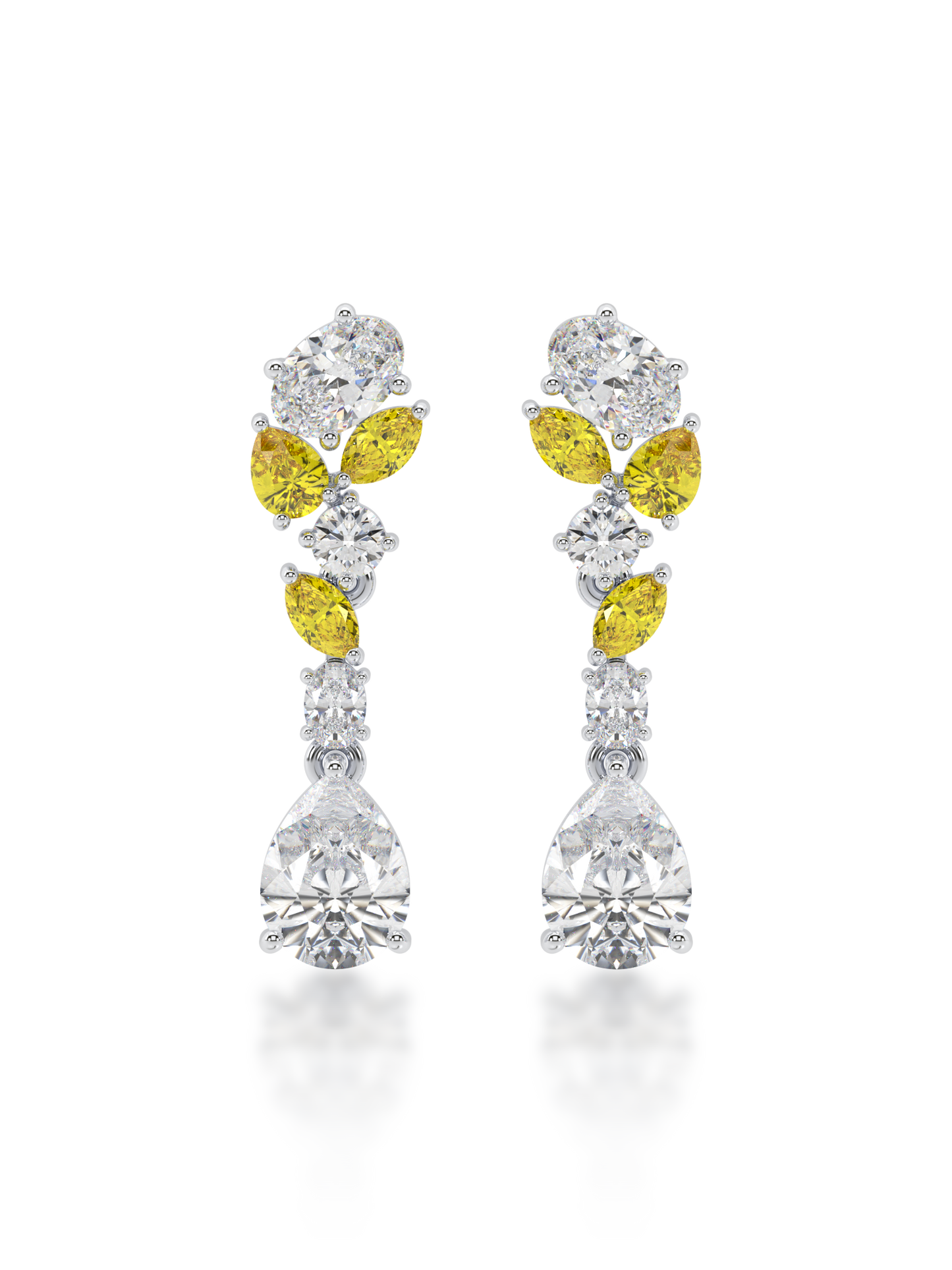 Summer Bloom Diamond Earrings