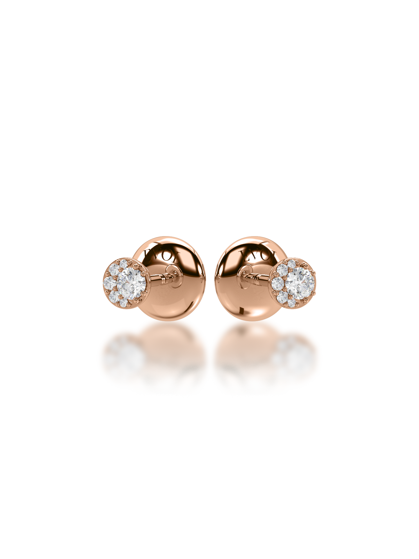 Dazzling Dewdrop Diamond Studs