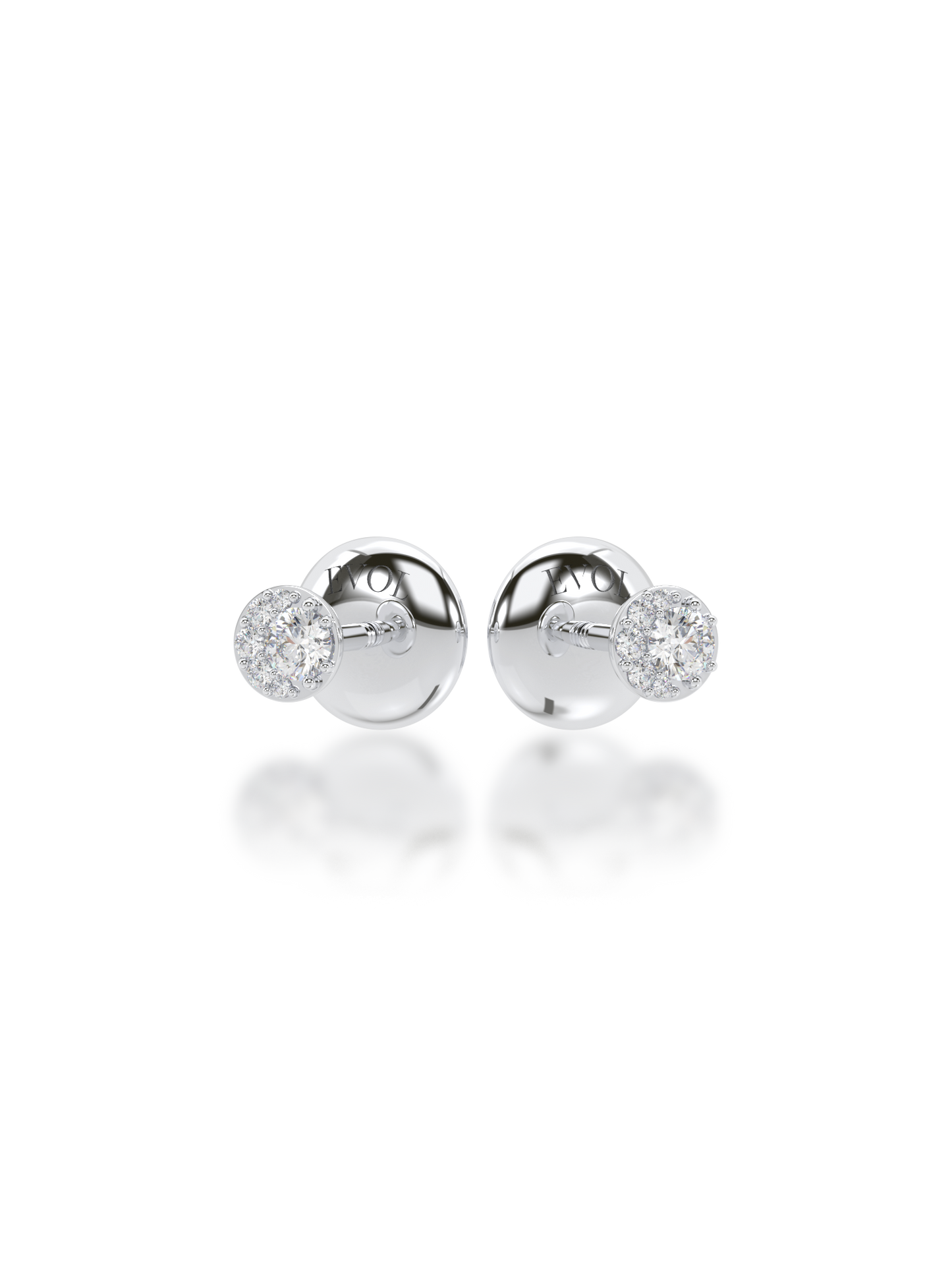 Dazzling Dewdrop Diamond Studs