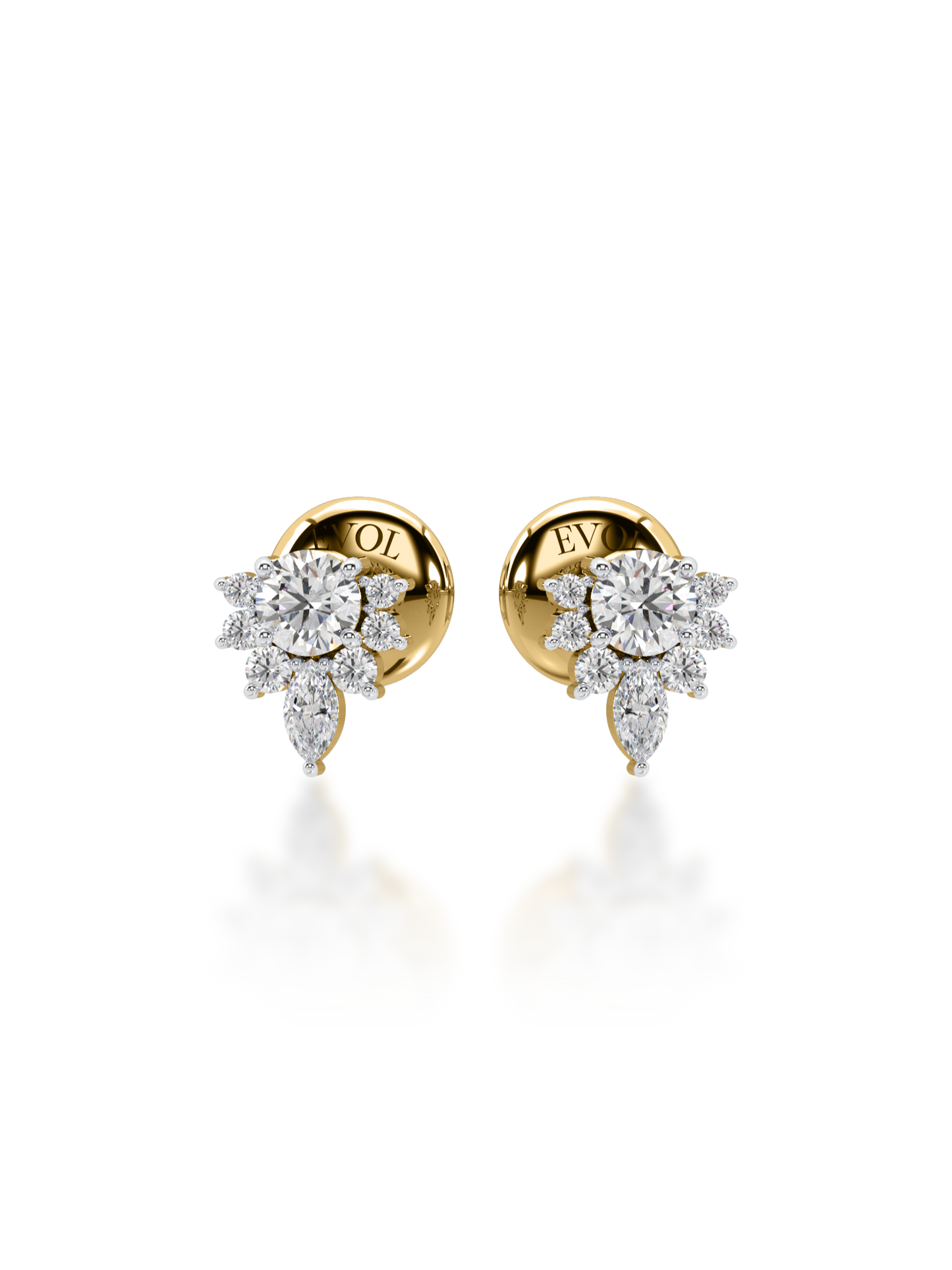 Florentine Grace Diamond Earrings