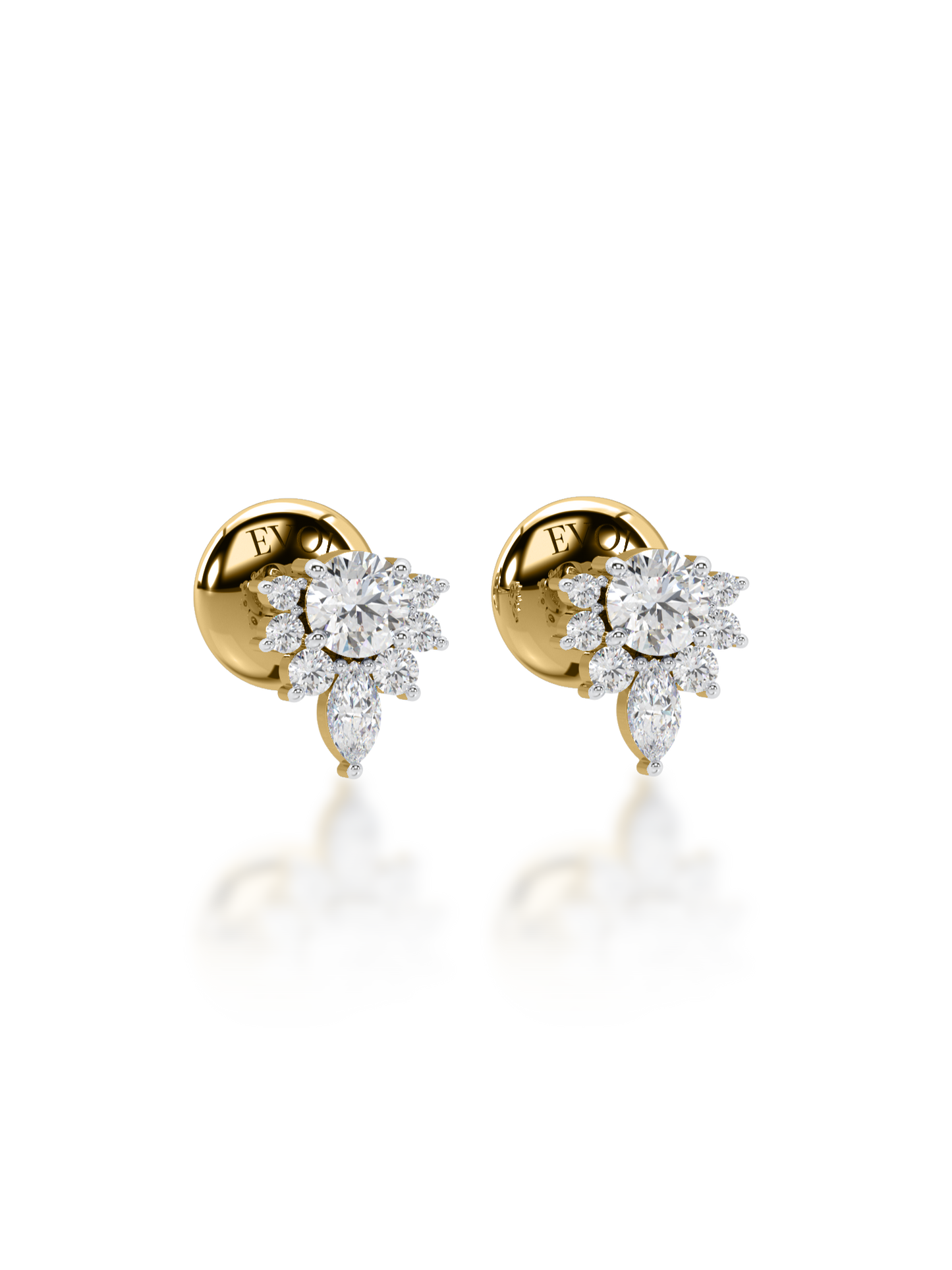 Florentine Grace Diamond Earrings