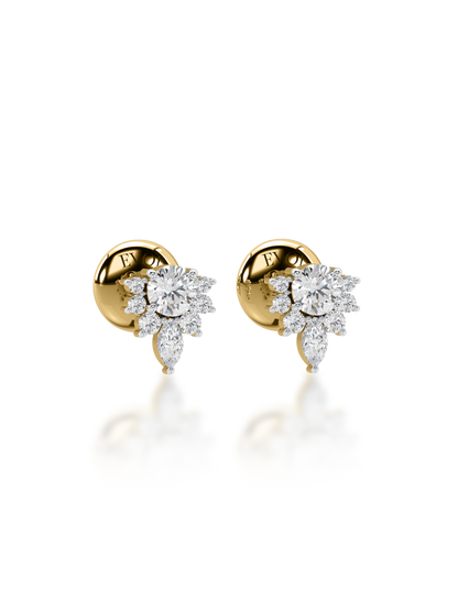 Florentine Grace Diamond Earrings