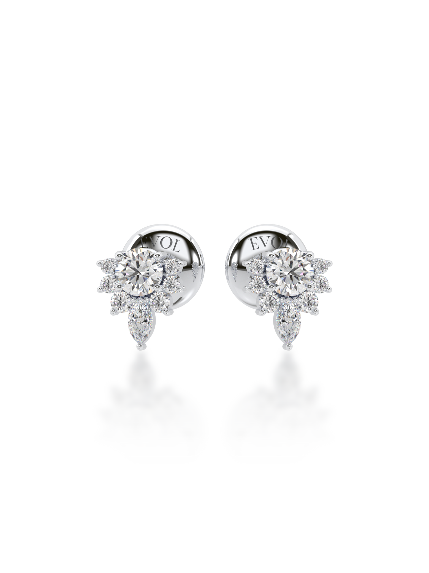 Florentine Grace Diamond Earrings