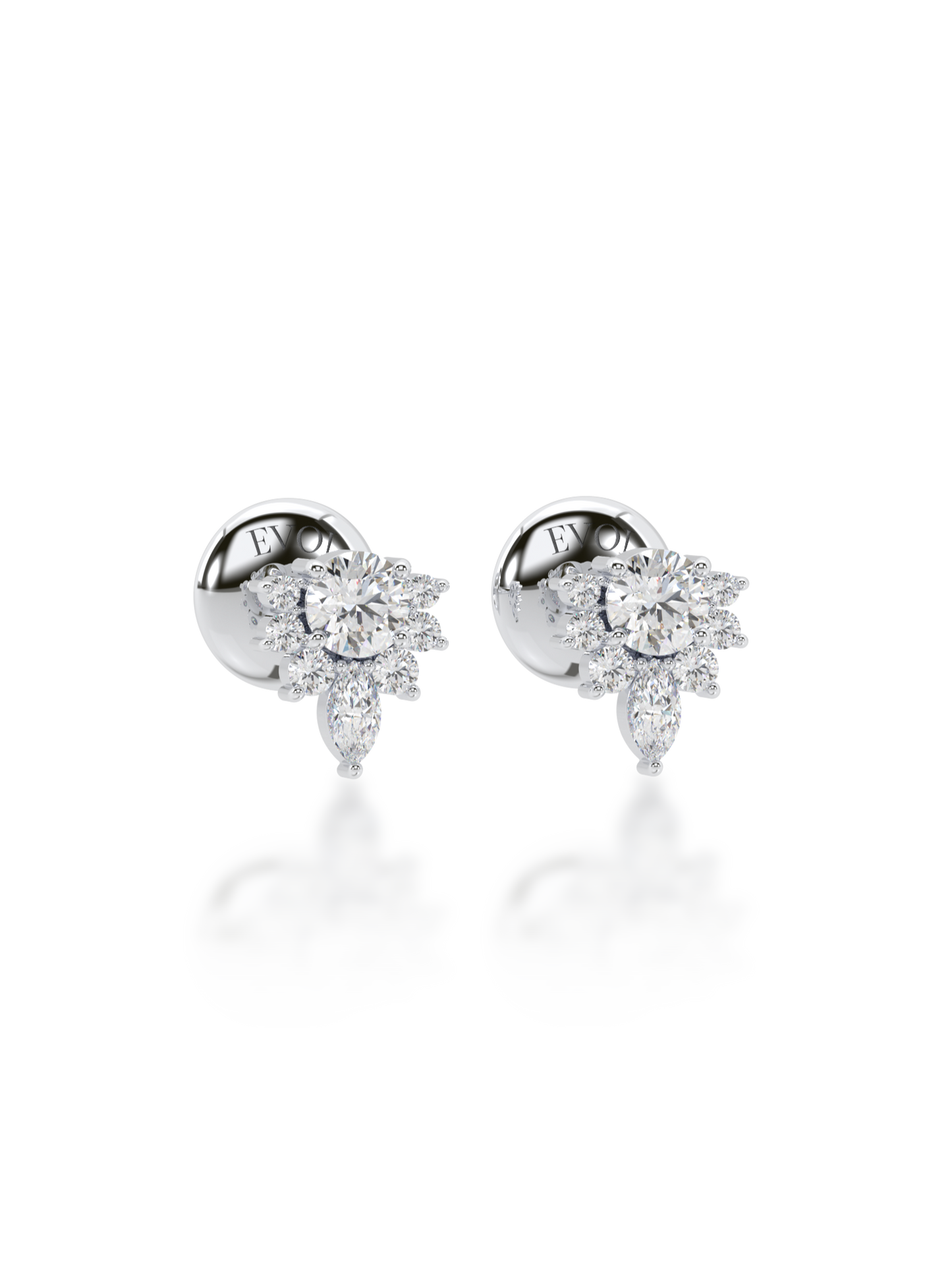 Florentine Grace Diamond Earrings