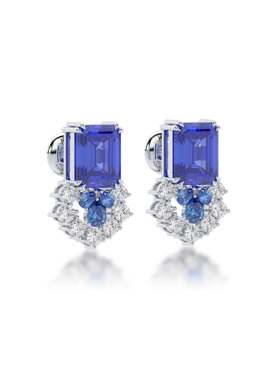 Regal Radiance Diamond earrings