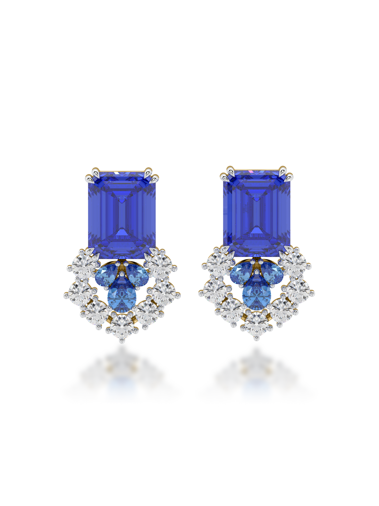 Regal Radiance Diamond earrings