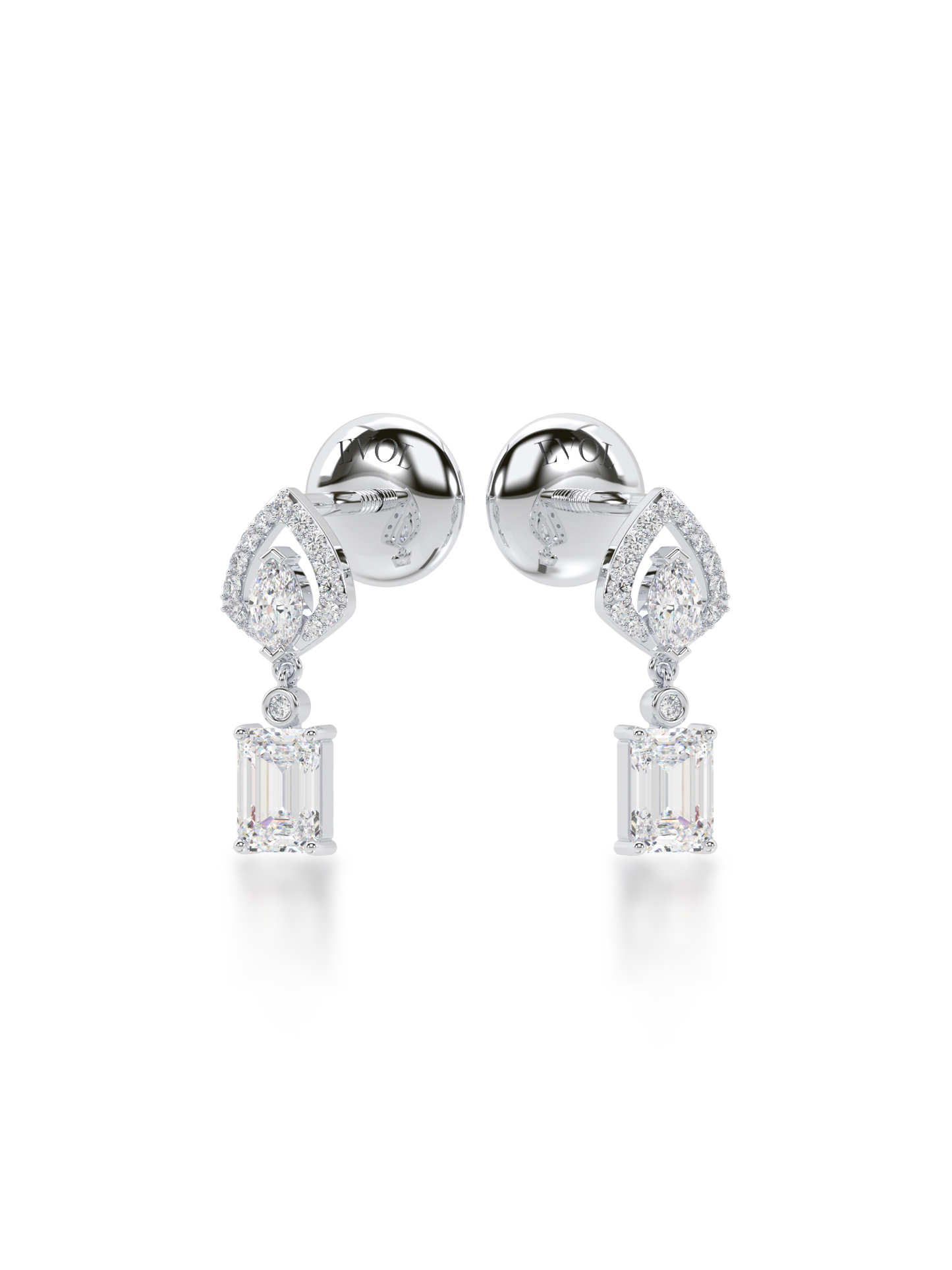 Imperial Charm Diamond Earrings