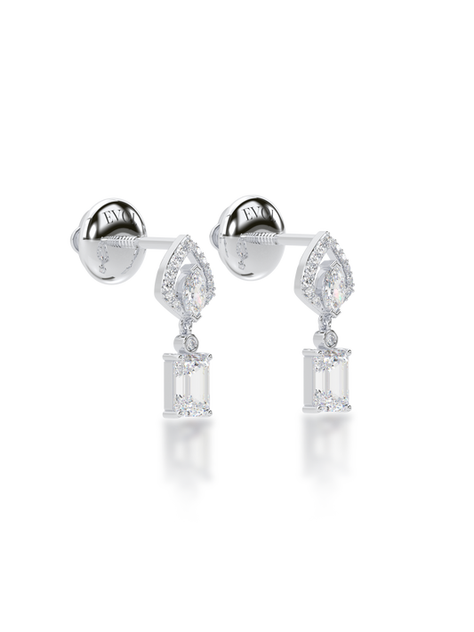 Imperial Charm Diamond Earrings