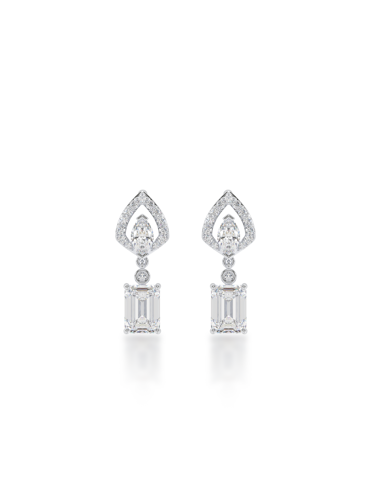 Imperial Charm Diamond Earrings