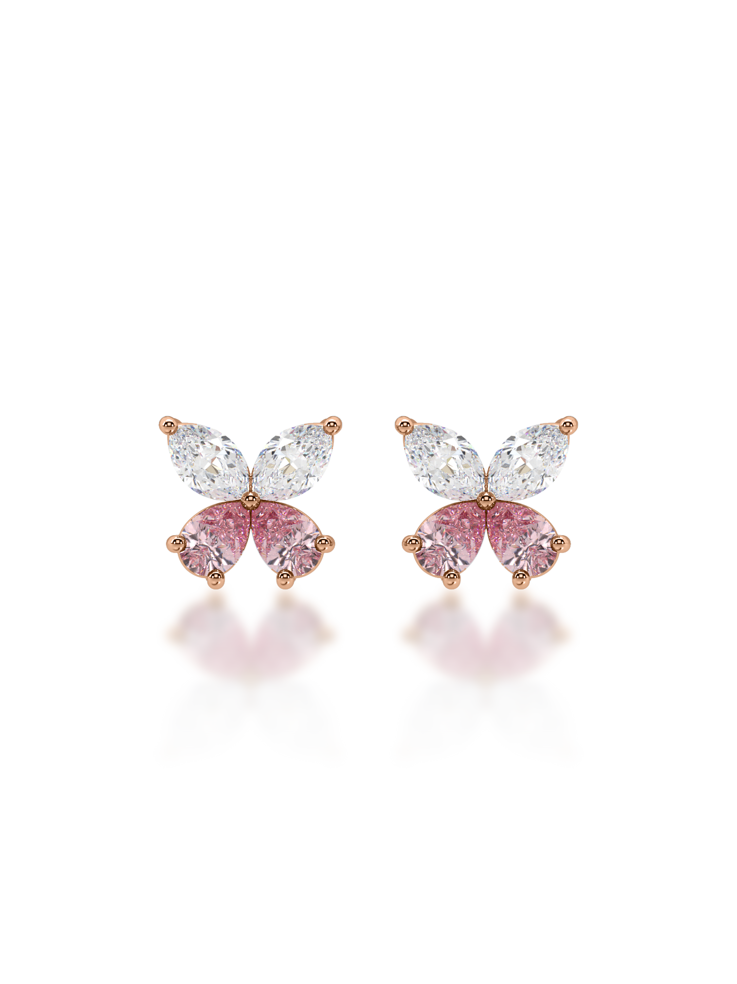 Flutter Diamond earrings