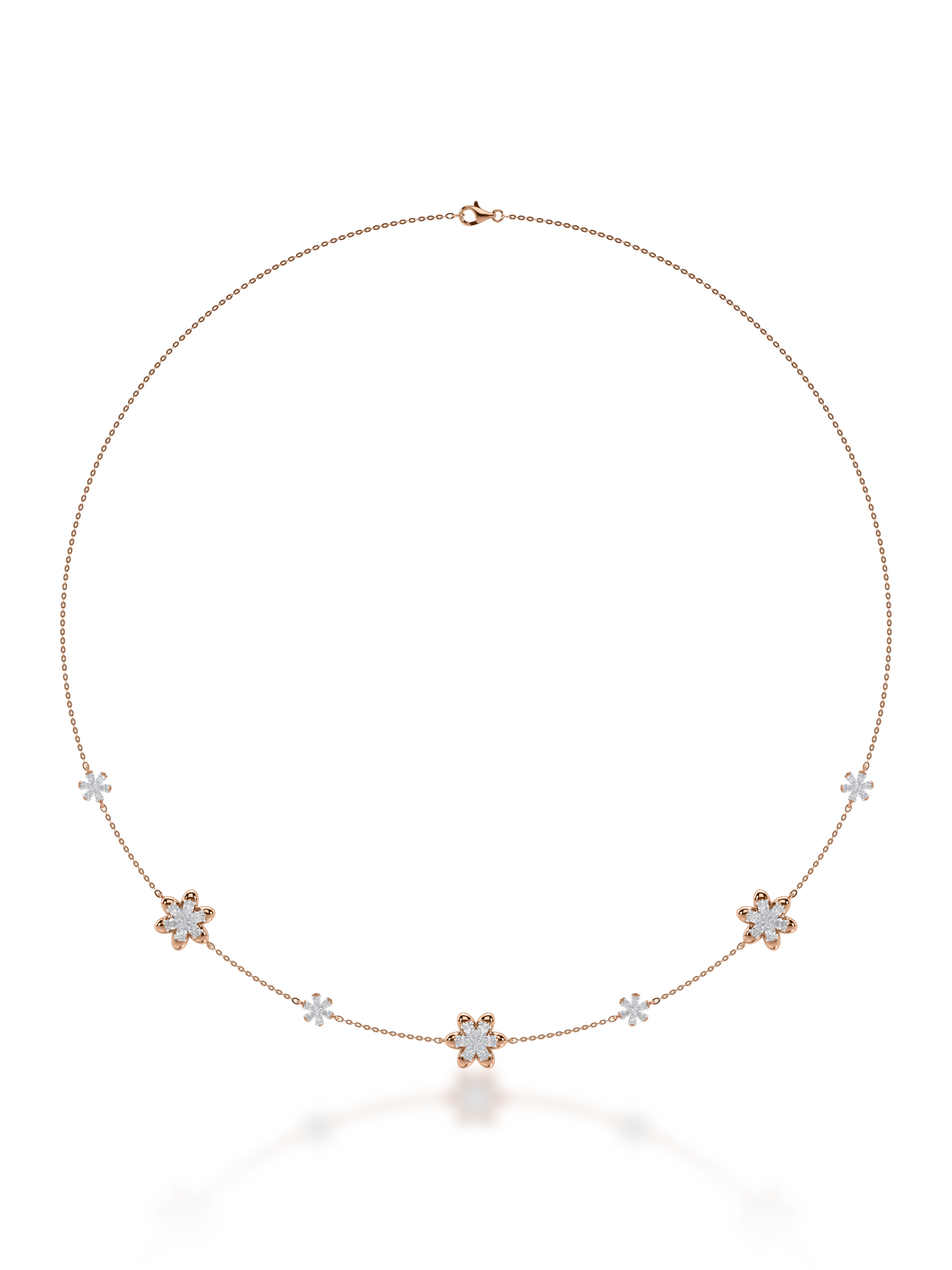 Warmth of Embrace Diamond Necklace