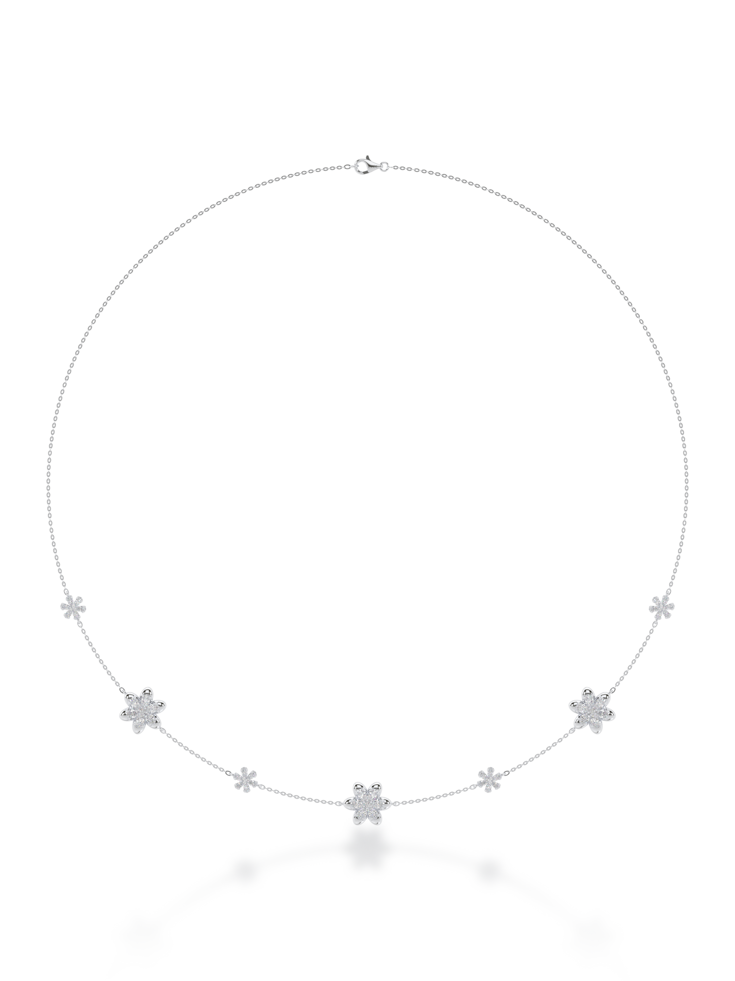 Warmth of Embrace Diamond Necklace