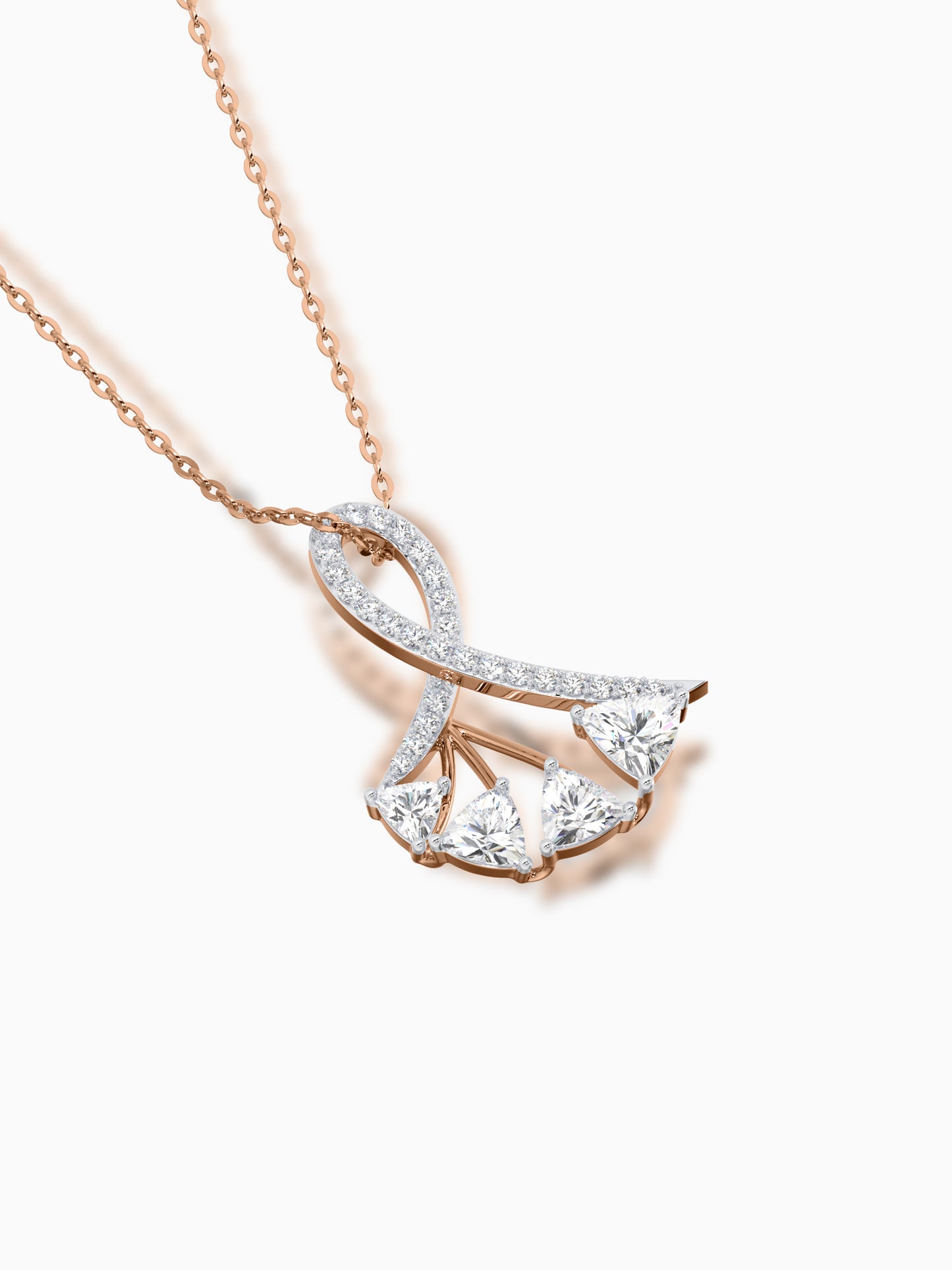 Elysium diamond pendant