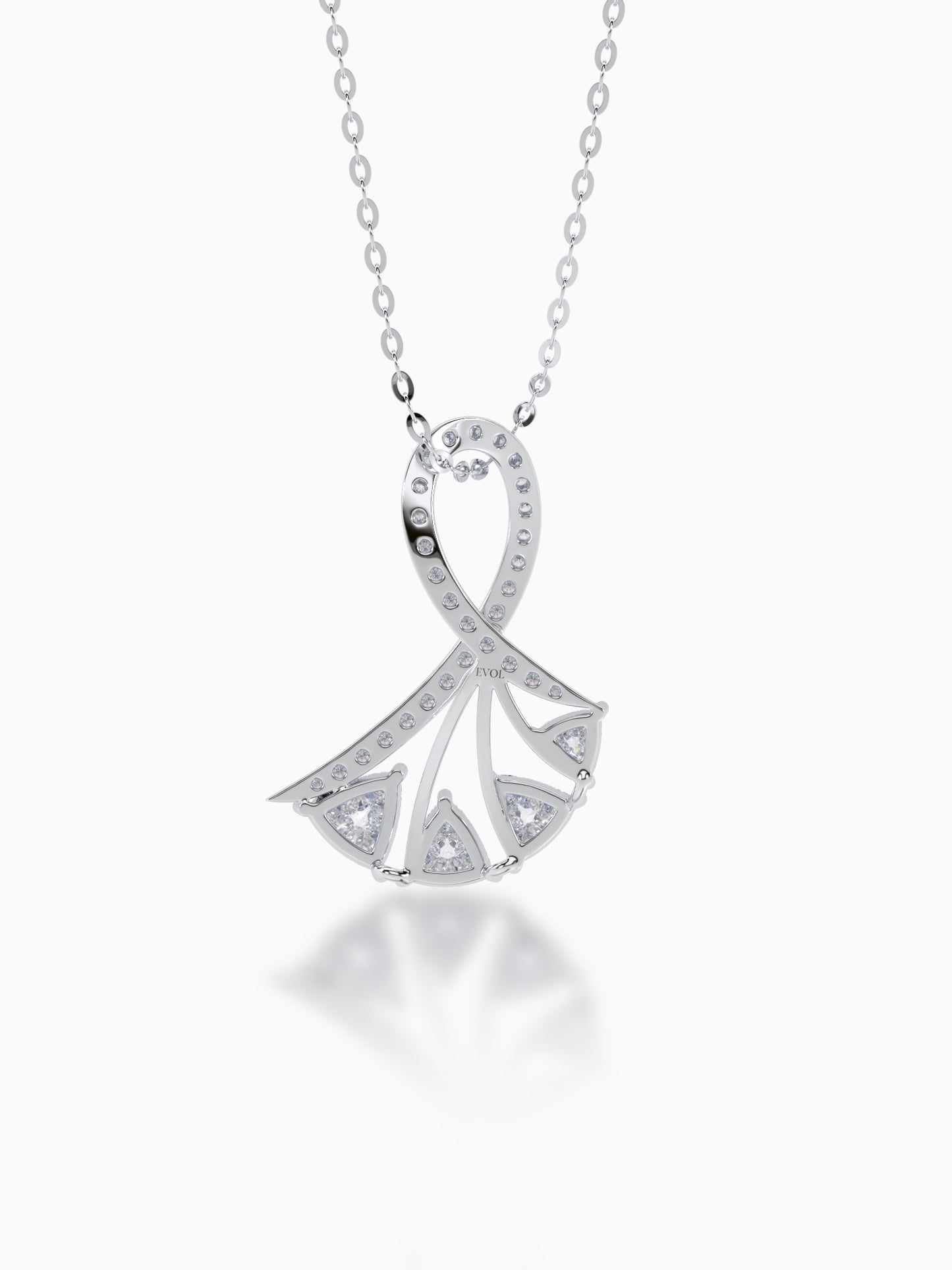 Elysium diamond pendant