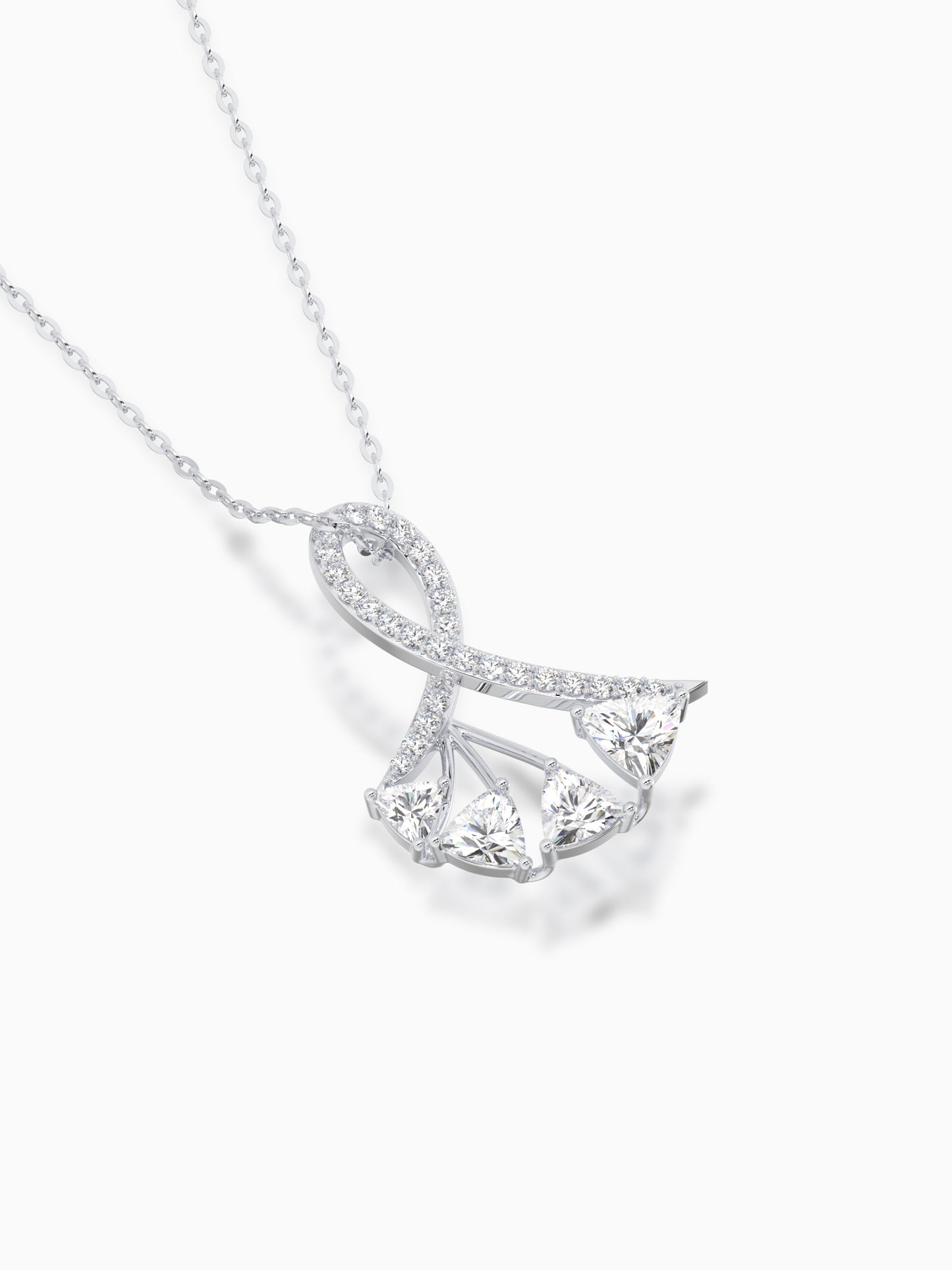 Elysium diamond pendant