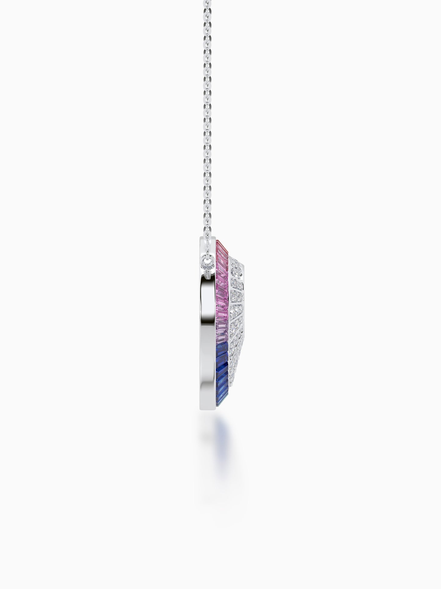 Rainbow Ferris Diamond Pendant